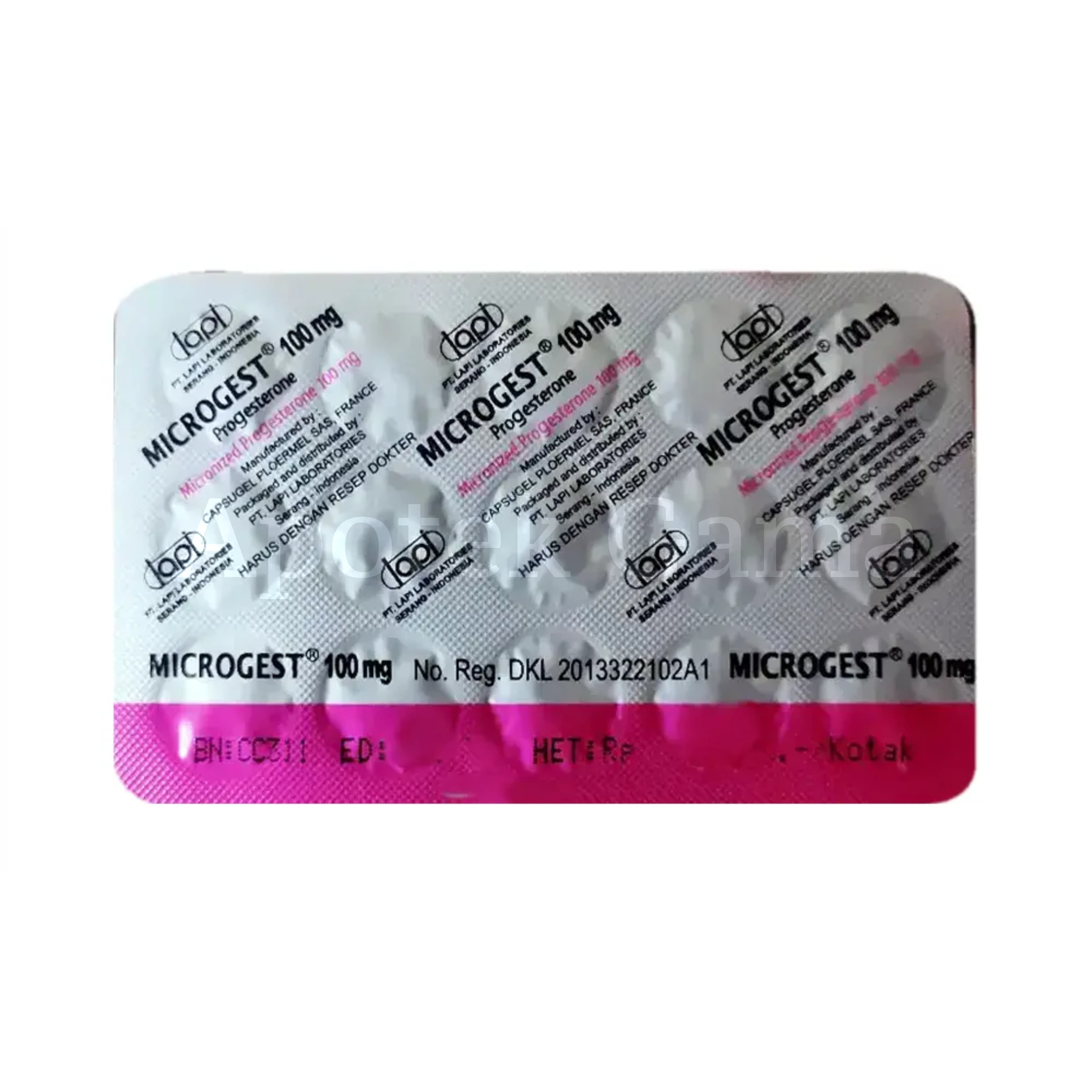 MICROGEST 100 MG 2