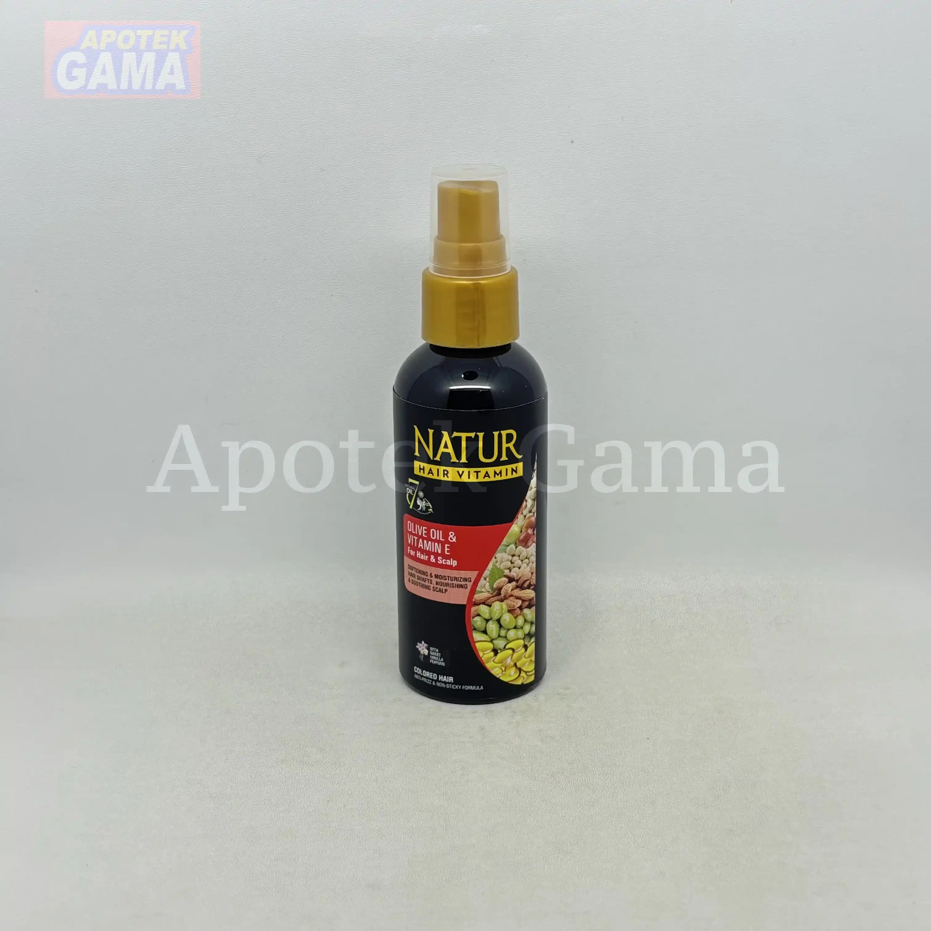 NATUR HAIR VITAMIN OLIVE OIL&VITAMIN E 80ML