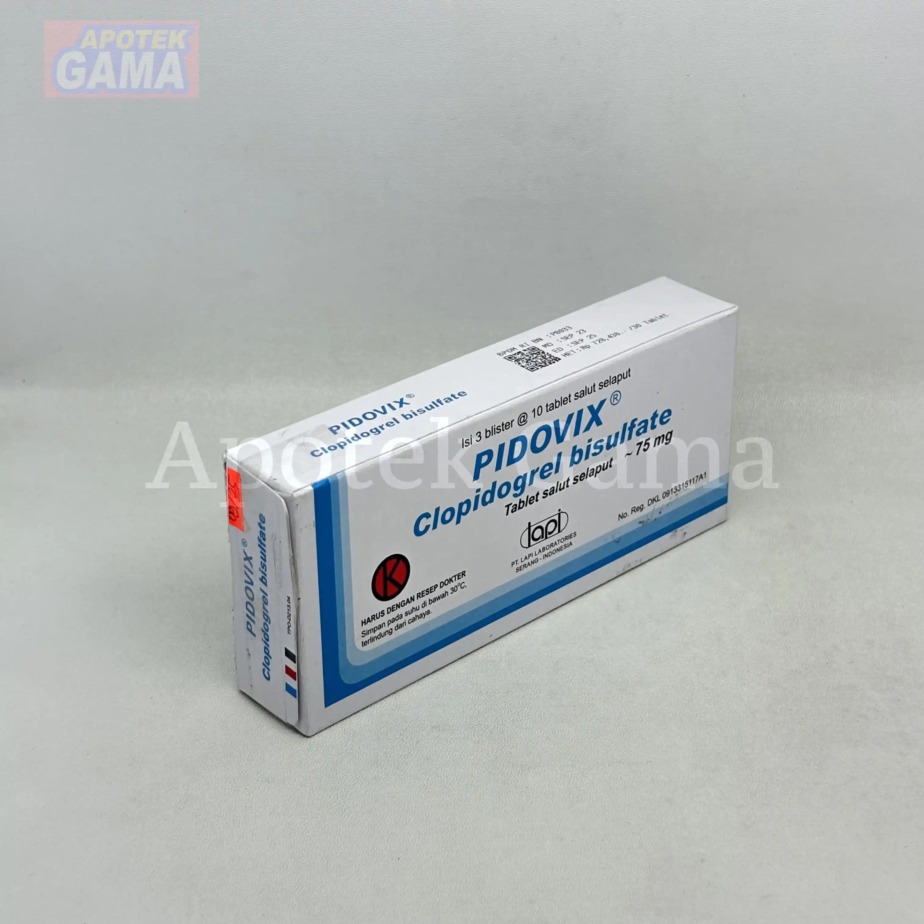 PIDOVIX 75MG TABLET 3