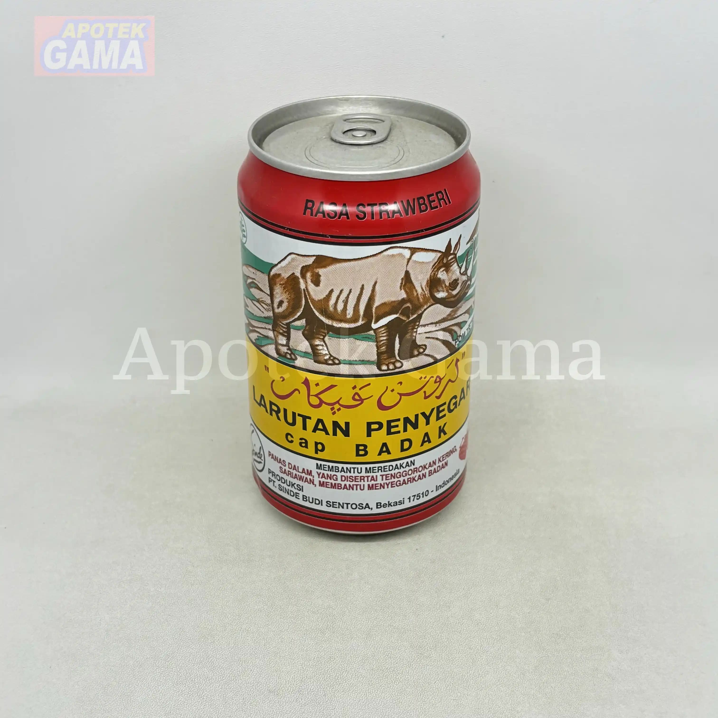 LARUTAN CAP BADAK RASA STRAWBERRY 320ML 4
