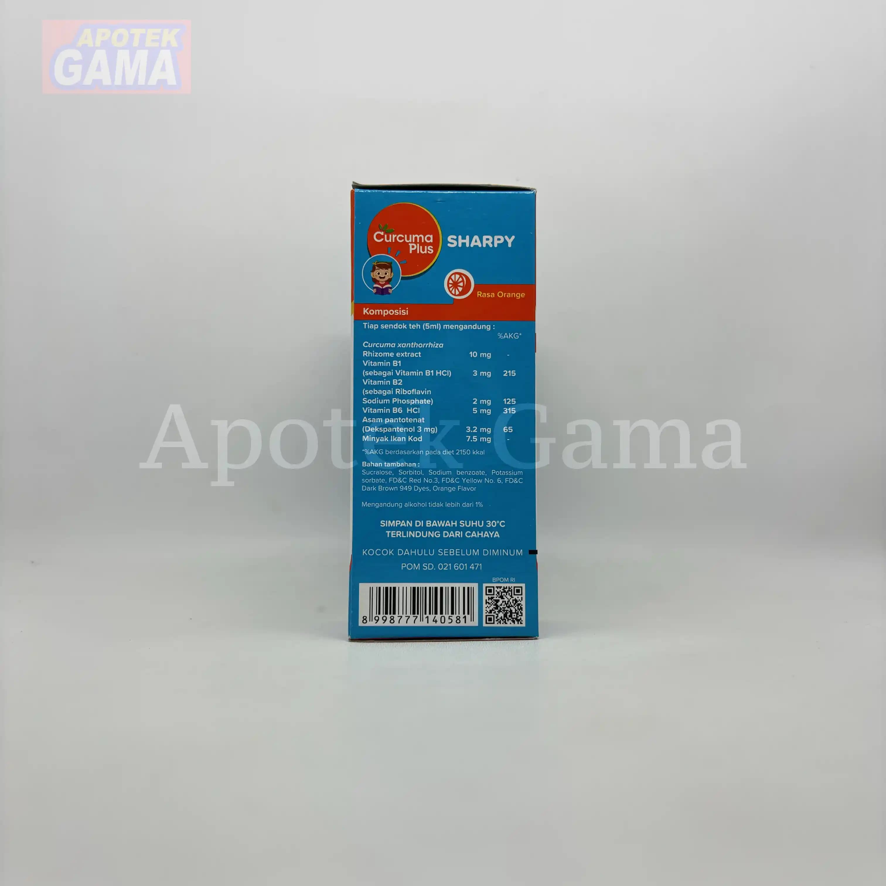 CURCUMA SHARPY JERUK 60ML  2