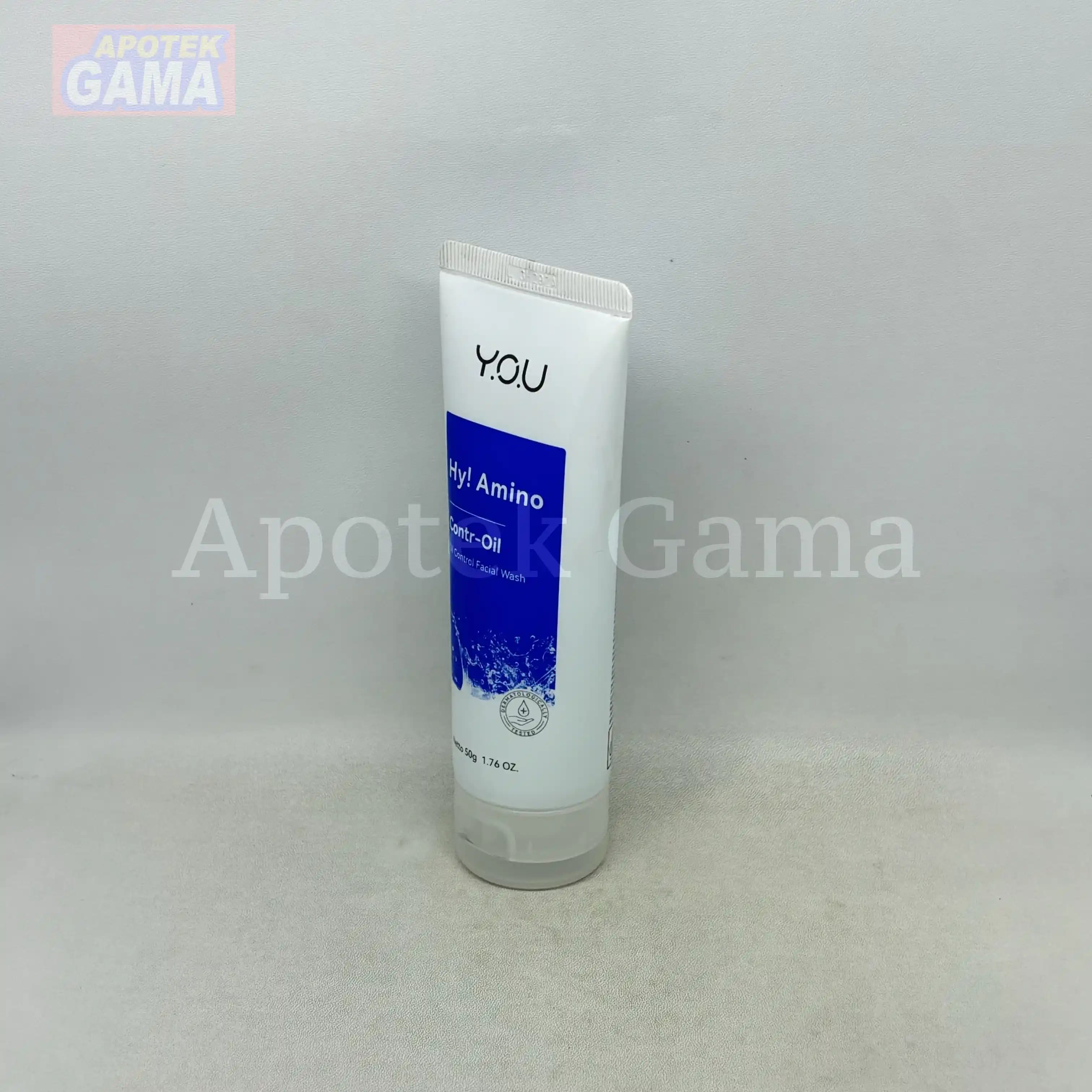 YOU HY AMINO CONTROL OIL FACIAL WASH 50 GR 3