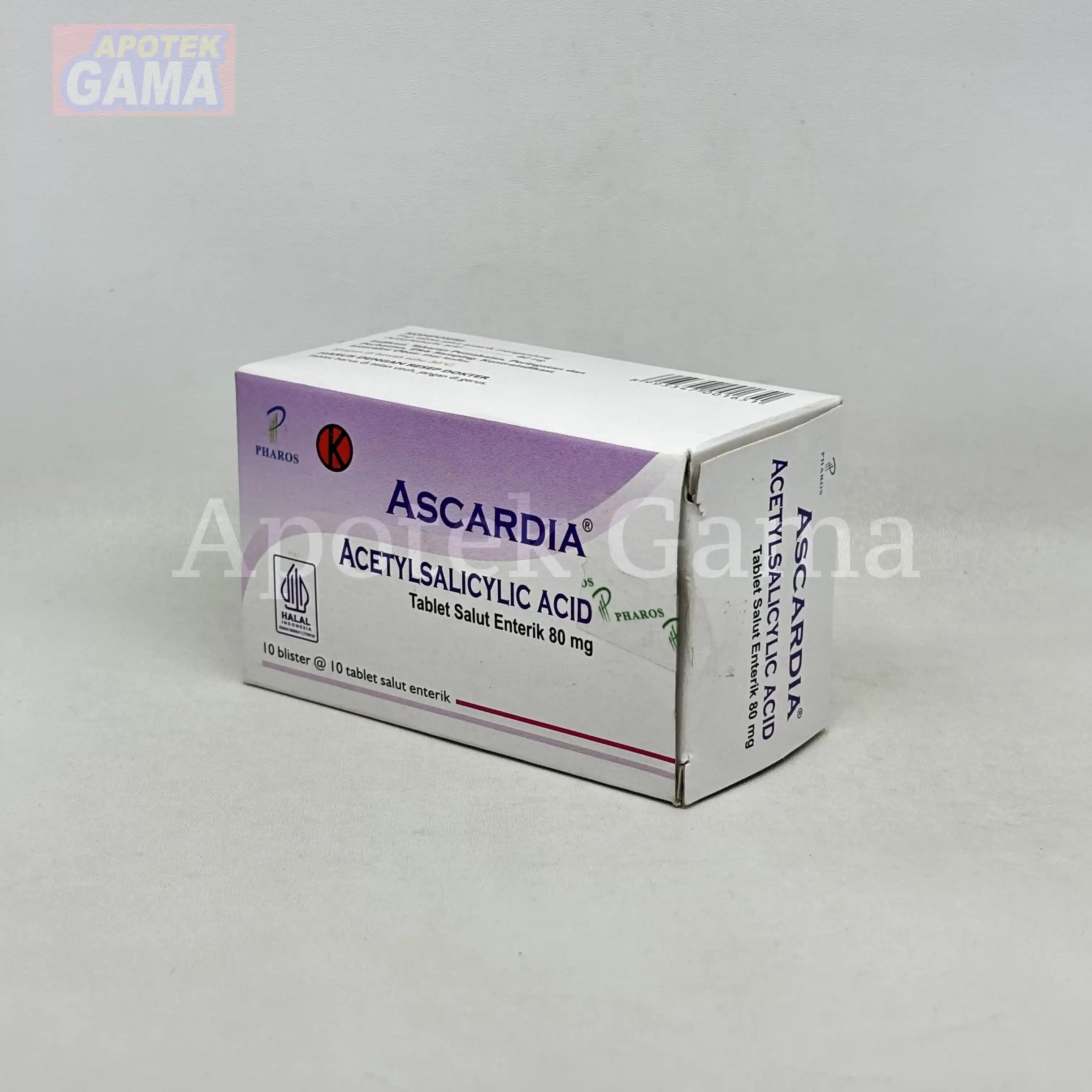 ASCARDIA 80 MG/100 6