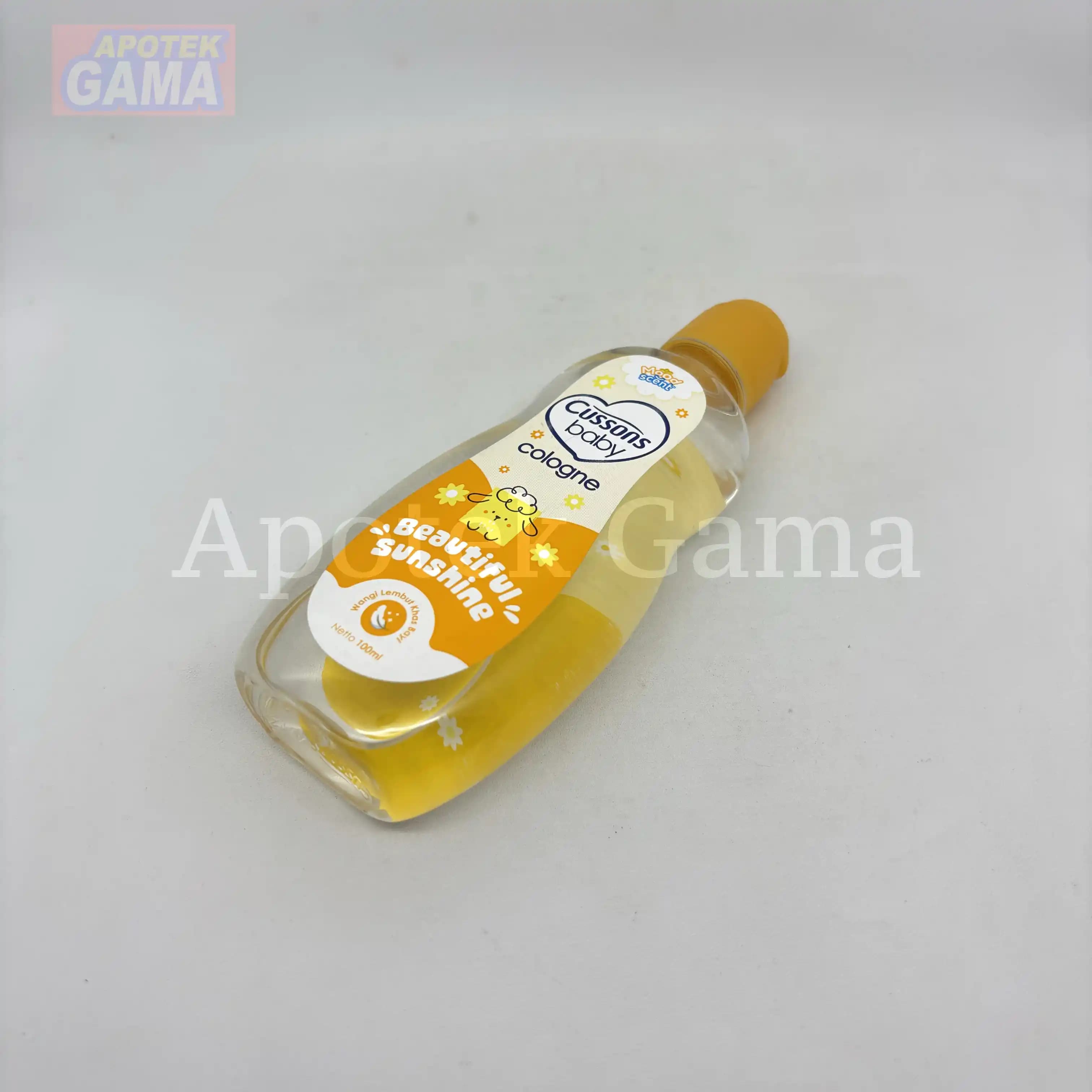 CUSSONS BABY COLOGNE BEAUTIFUL SUNSHINE 100 ML 4
