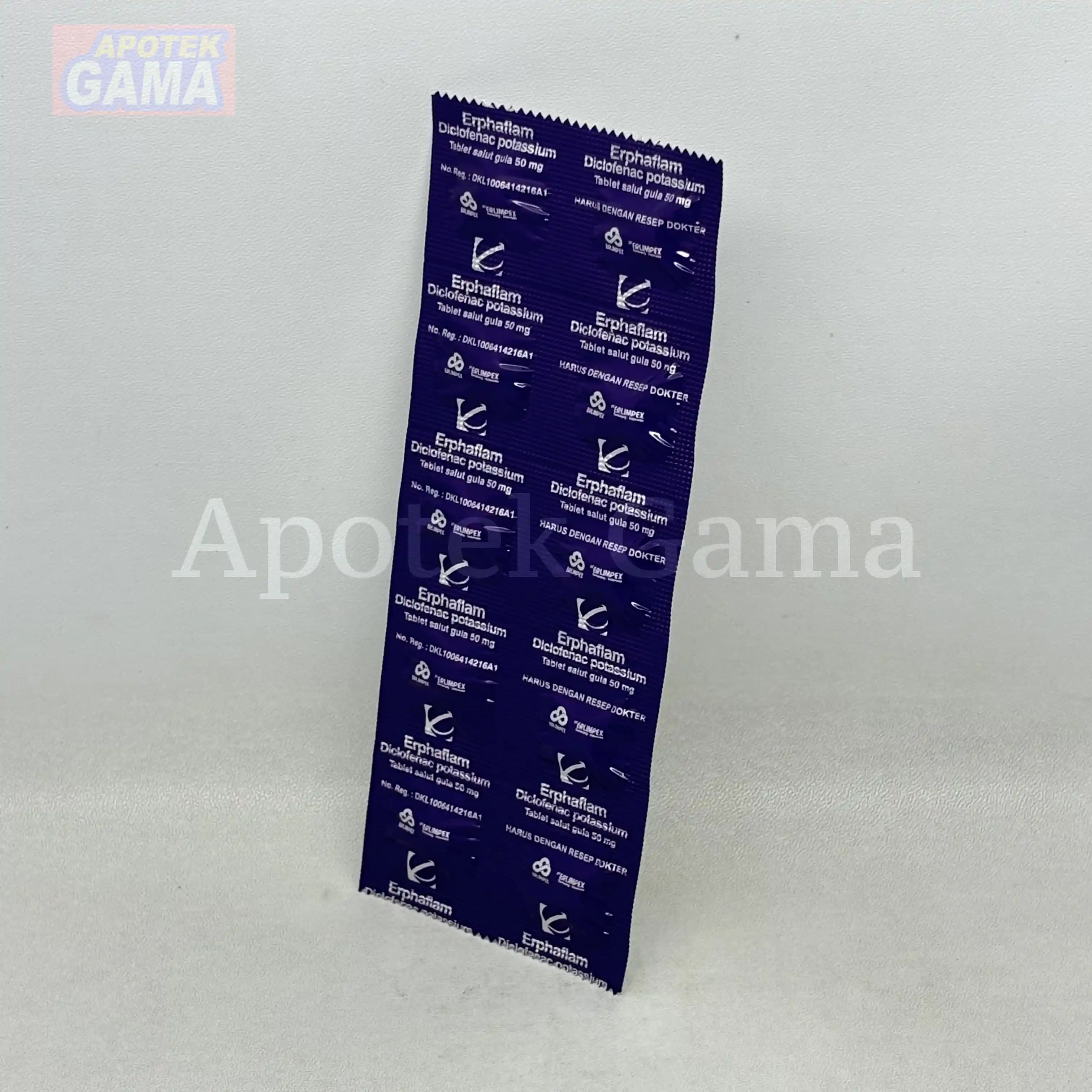 ERPHAFLAM 50MG TABLET