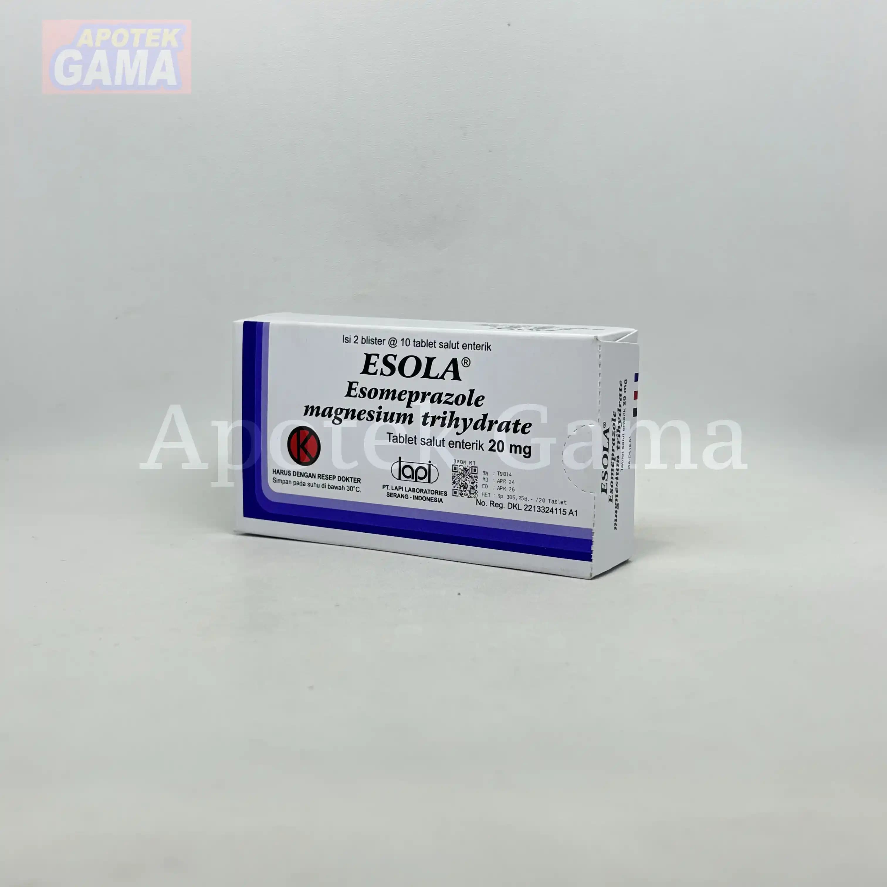 ESOLA TAB 2O MG
