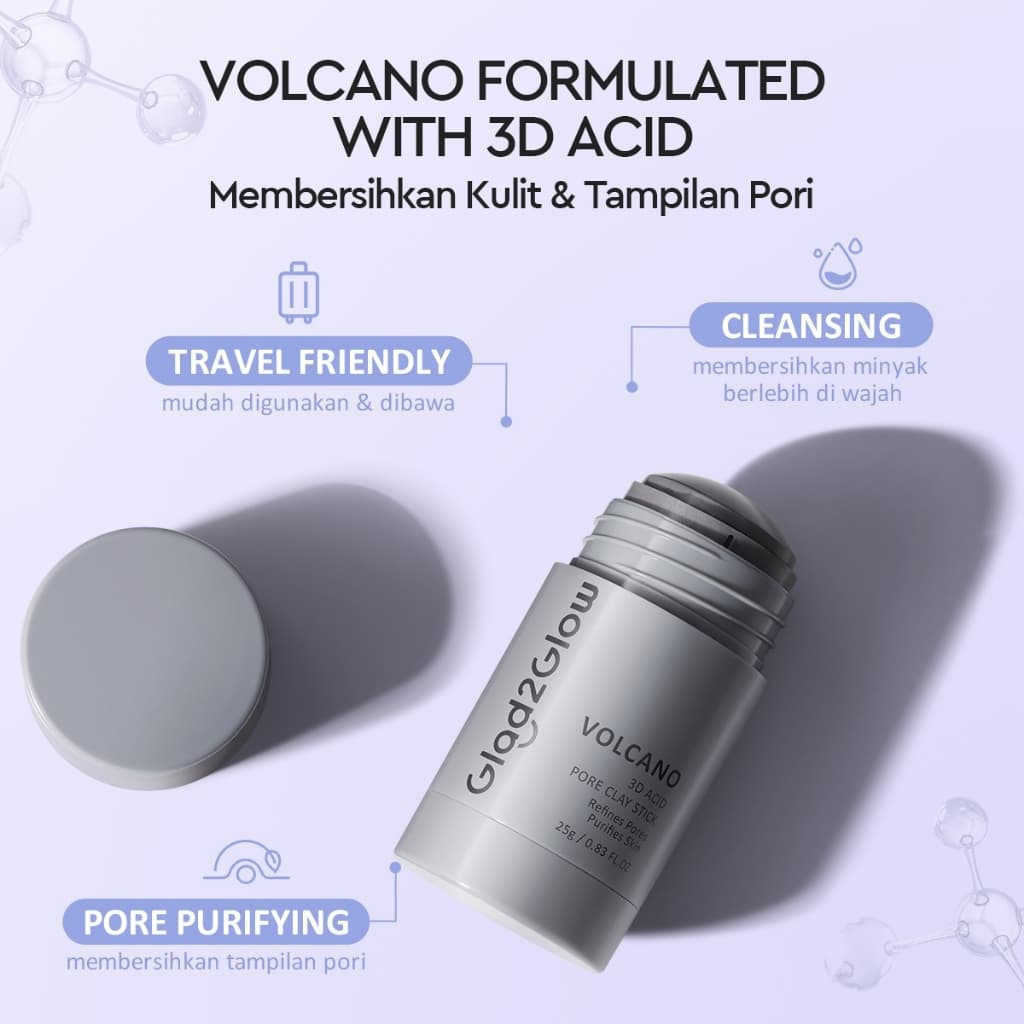 GLAD2GLOW VOLCANO 3D CLAY STICK 25GR 2