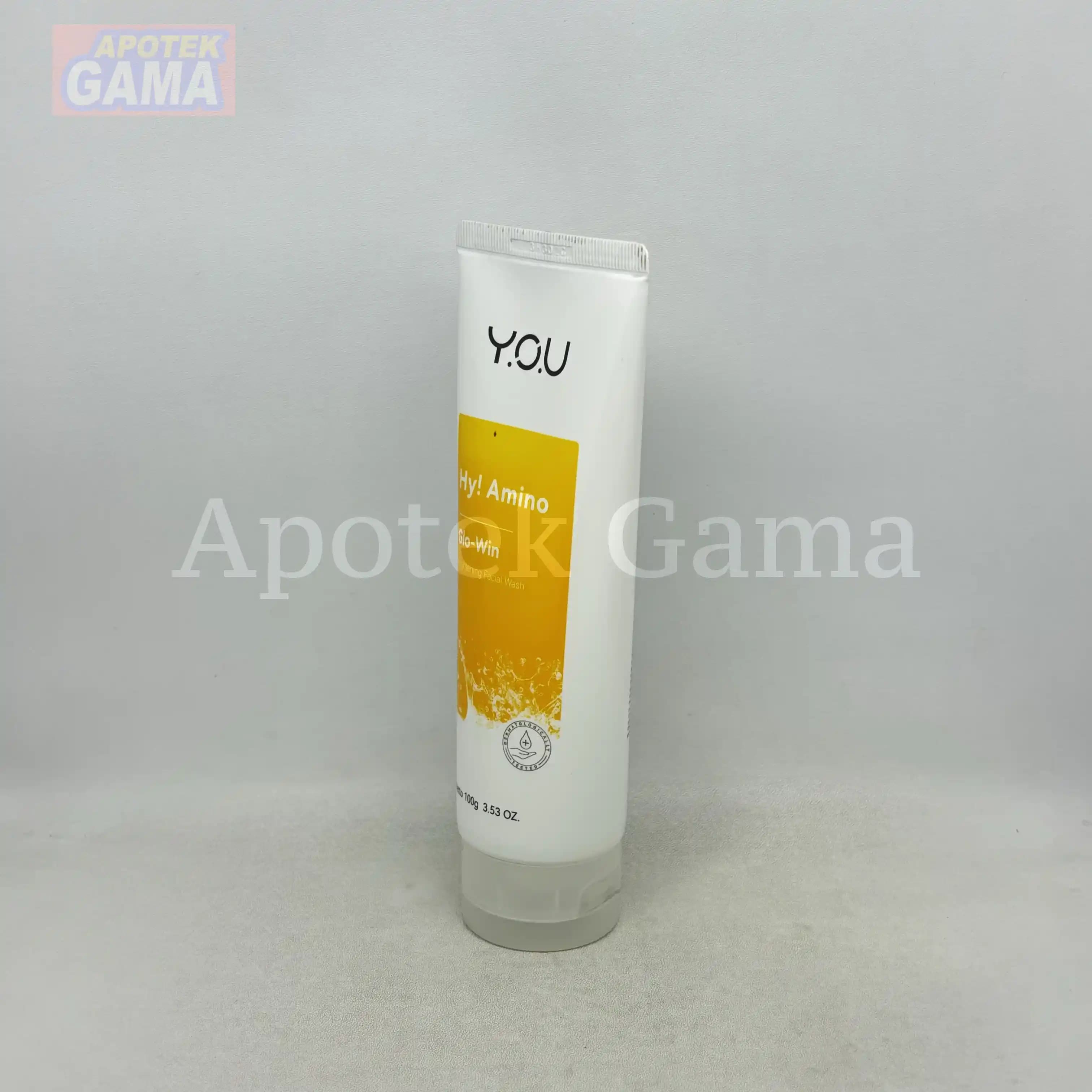 YOU HY AMINO GLOW WIN BRIGHTENING FACIAL WASH 100 GR 5