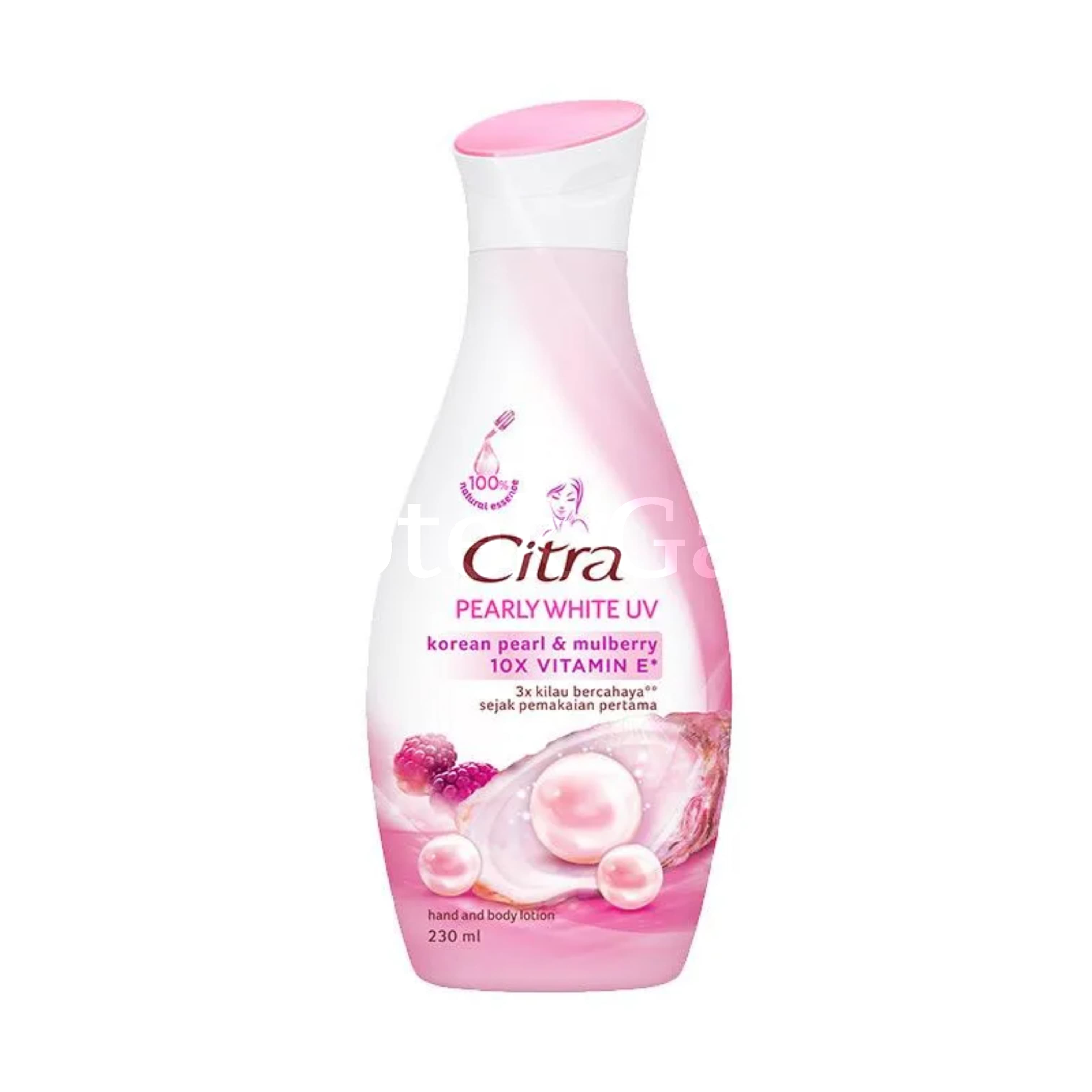 CITRA PEARLY WHITE UV KOREAN PEARL & MULBERRY 230 ML