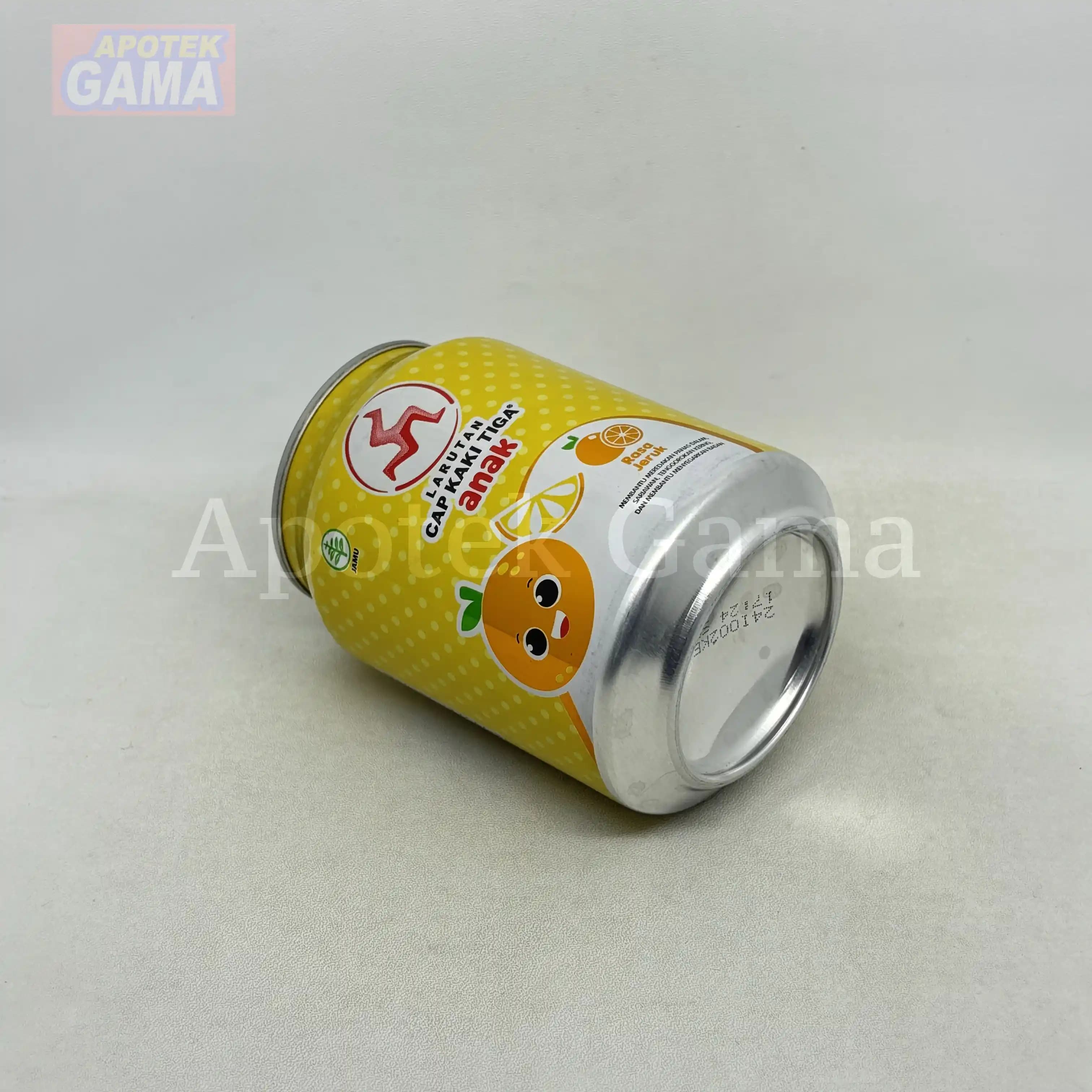 LARUTAN ANAK CAP KAKI TIGA RASA JERUK 250 ML