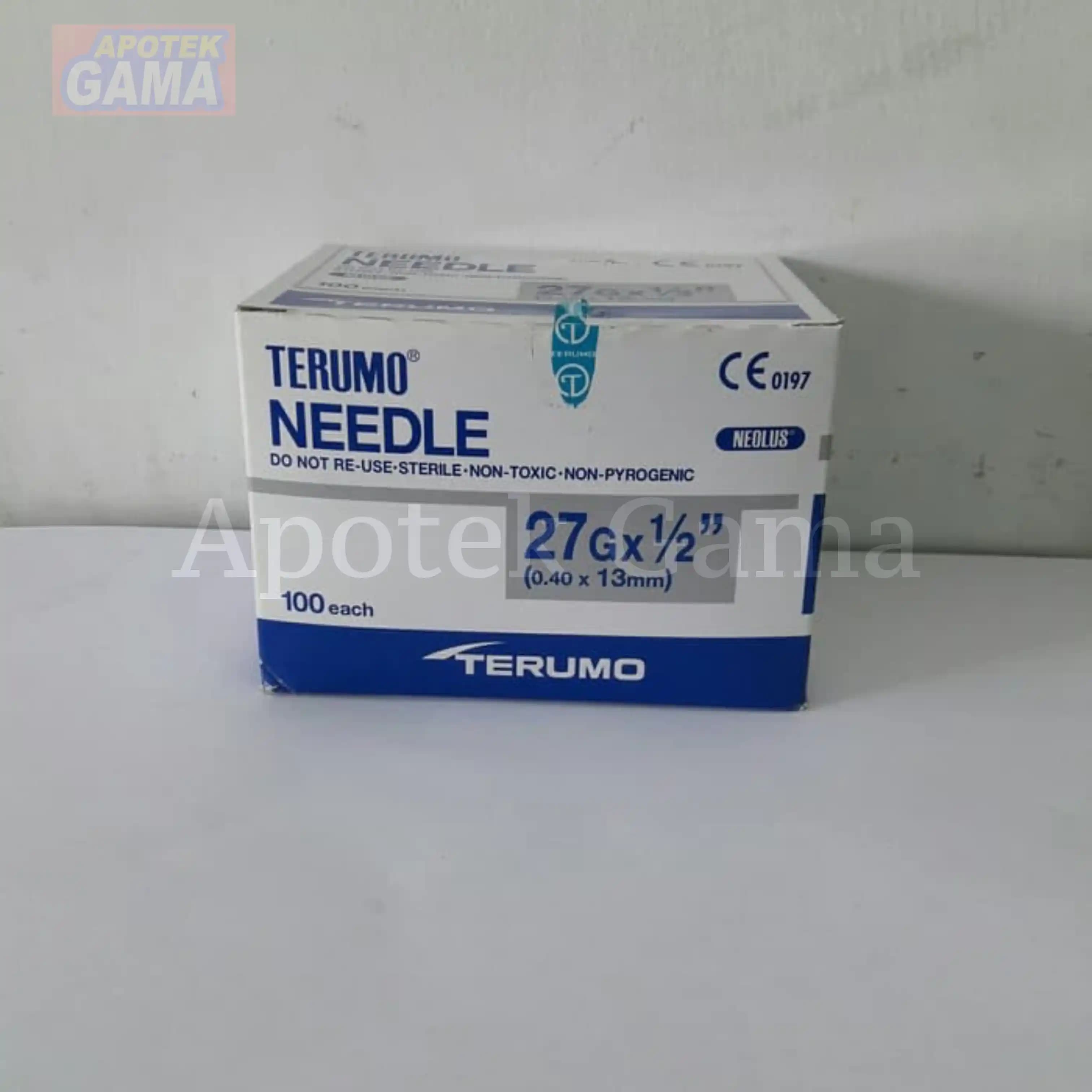 NEEDEL 27G X 1/2 TERUMO