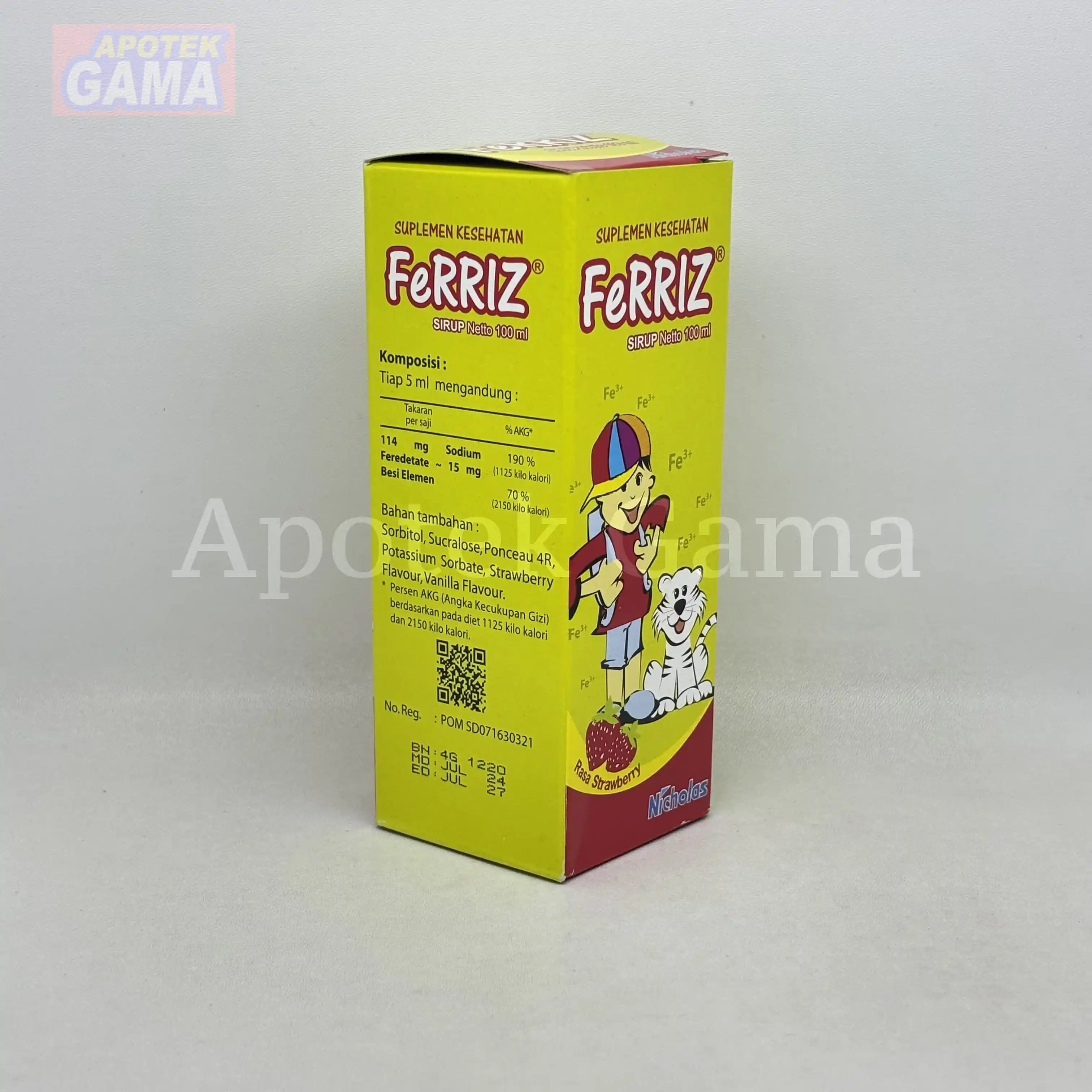 FERRIZ SYR 100ML 4