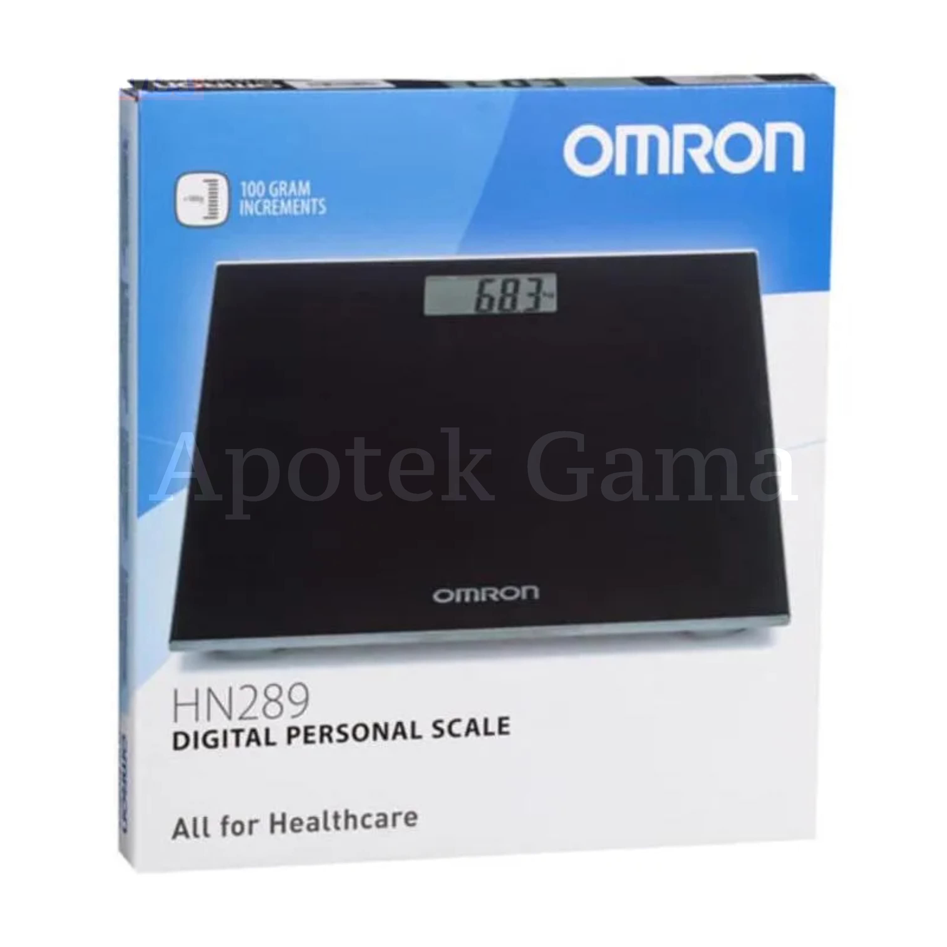 OMRON TIMBANGAN BADAN HN 289 HITAM