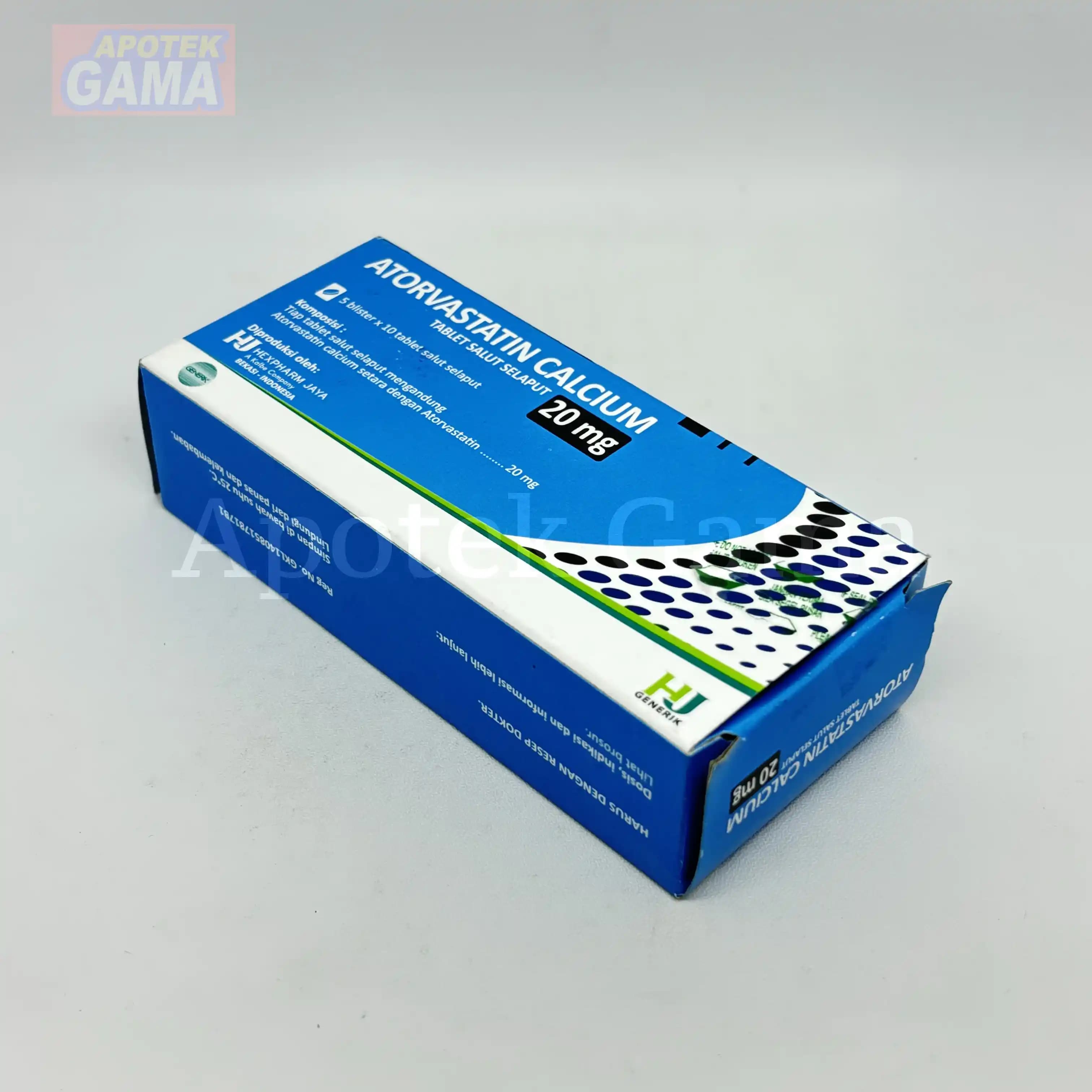 ATORVASTATIN 20 MG BRAND HJ 5