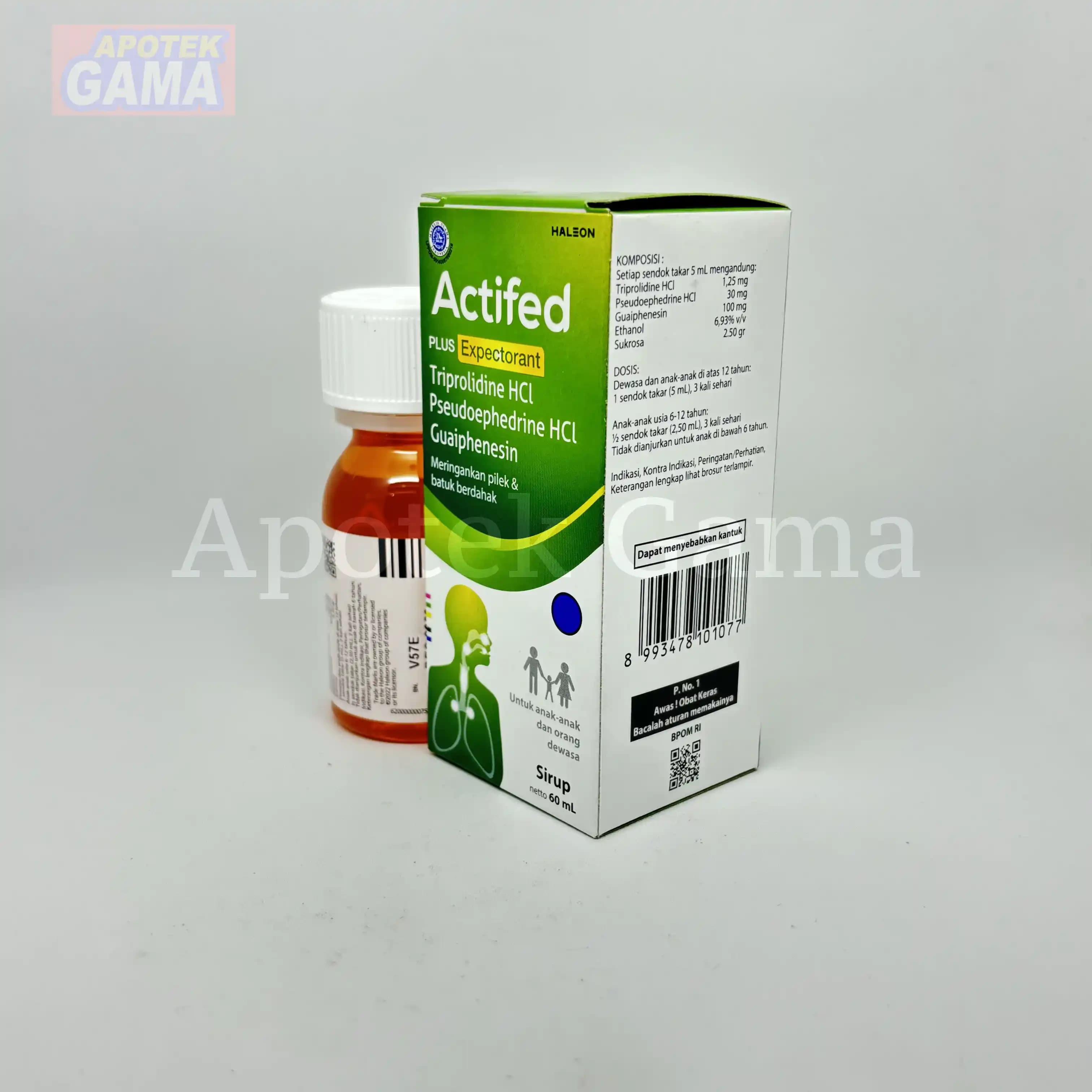 ACTIFED HIJAU 60 ML
