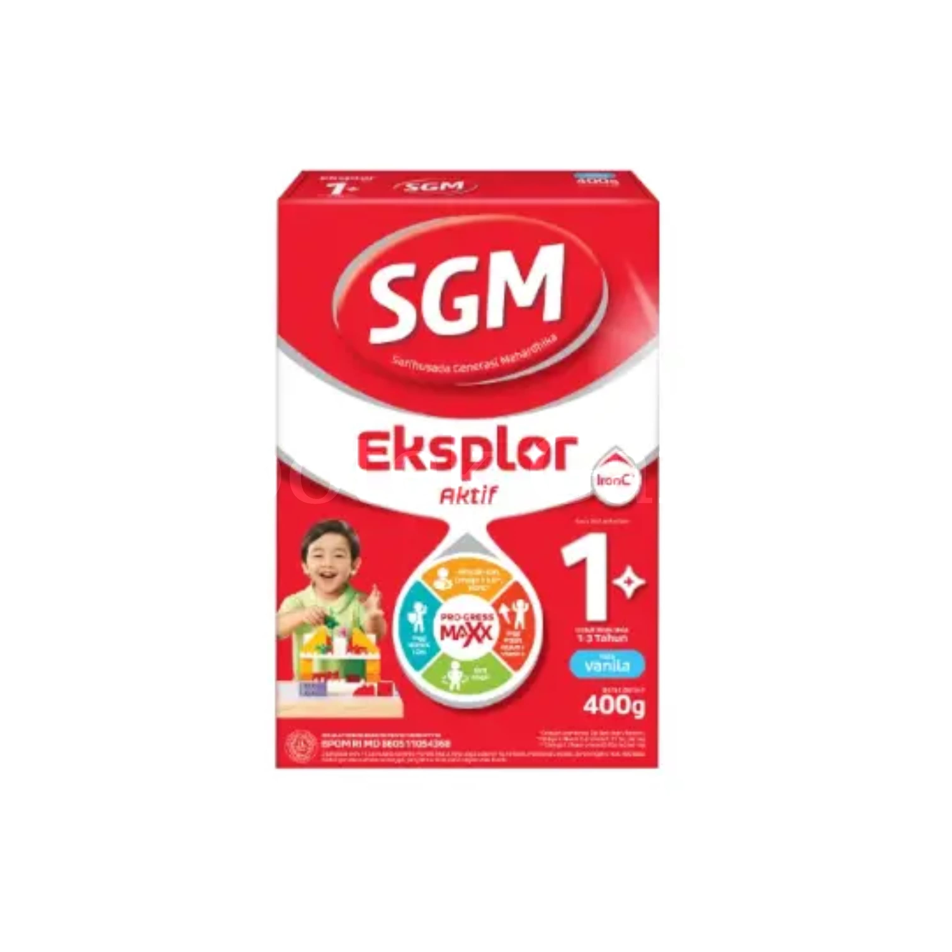 SGM EKSPLOR 1 PLUS VANILA 400GR 3