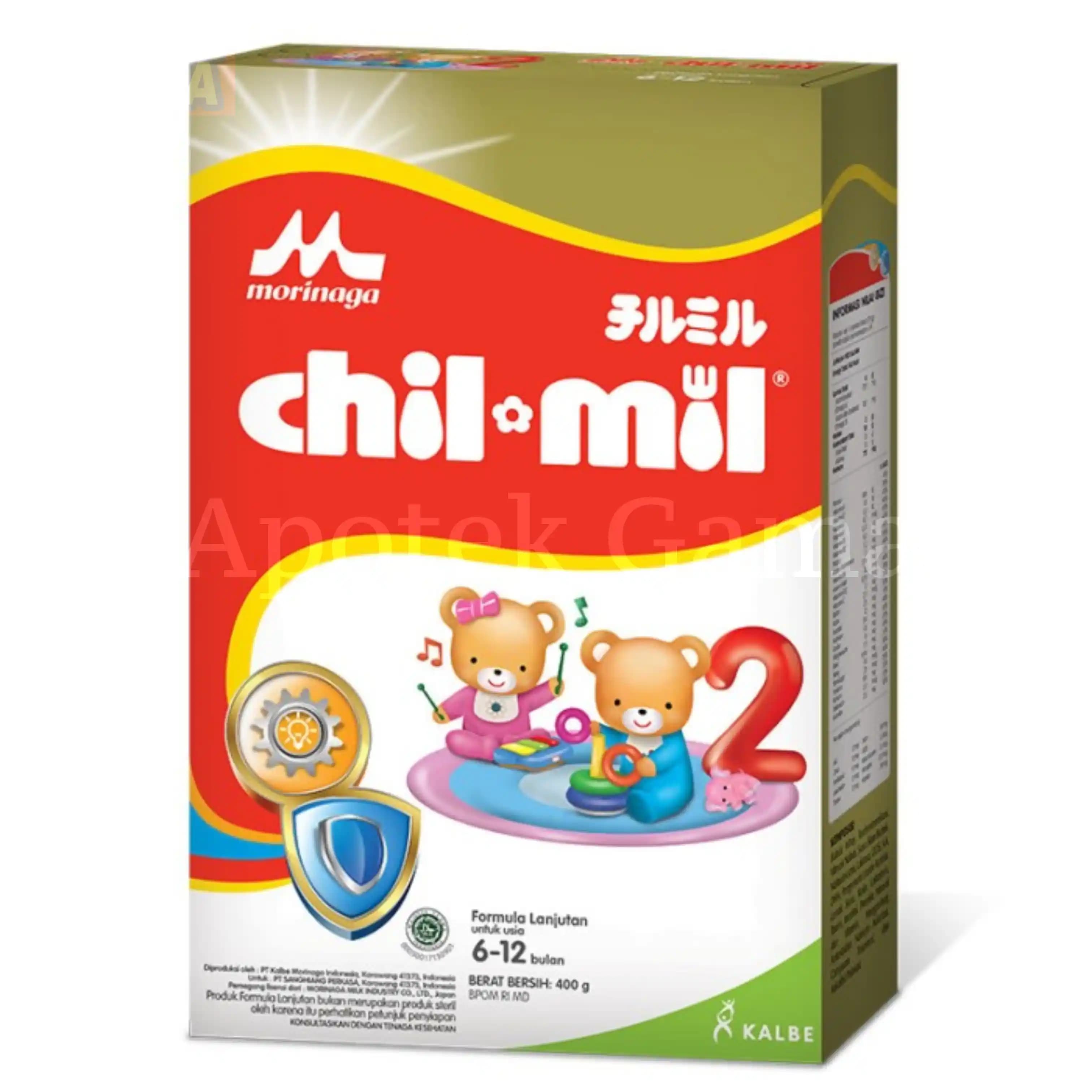 MORINAGA CHIL MIL GOLD 390 GR 2