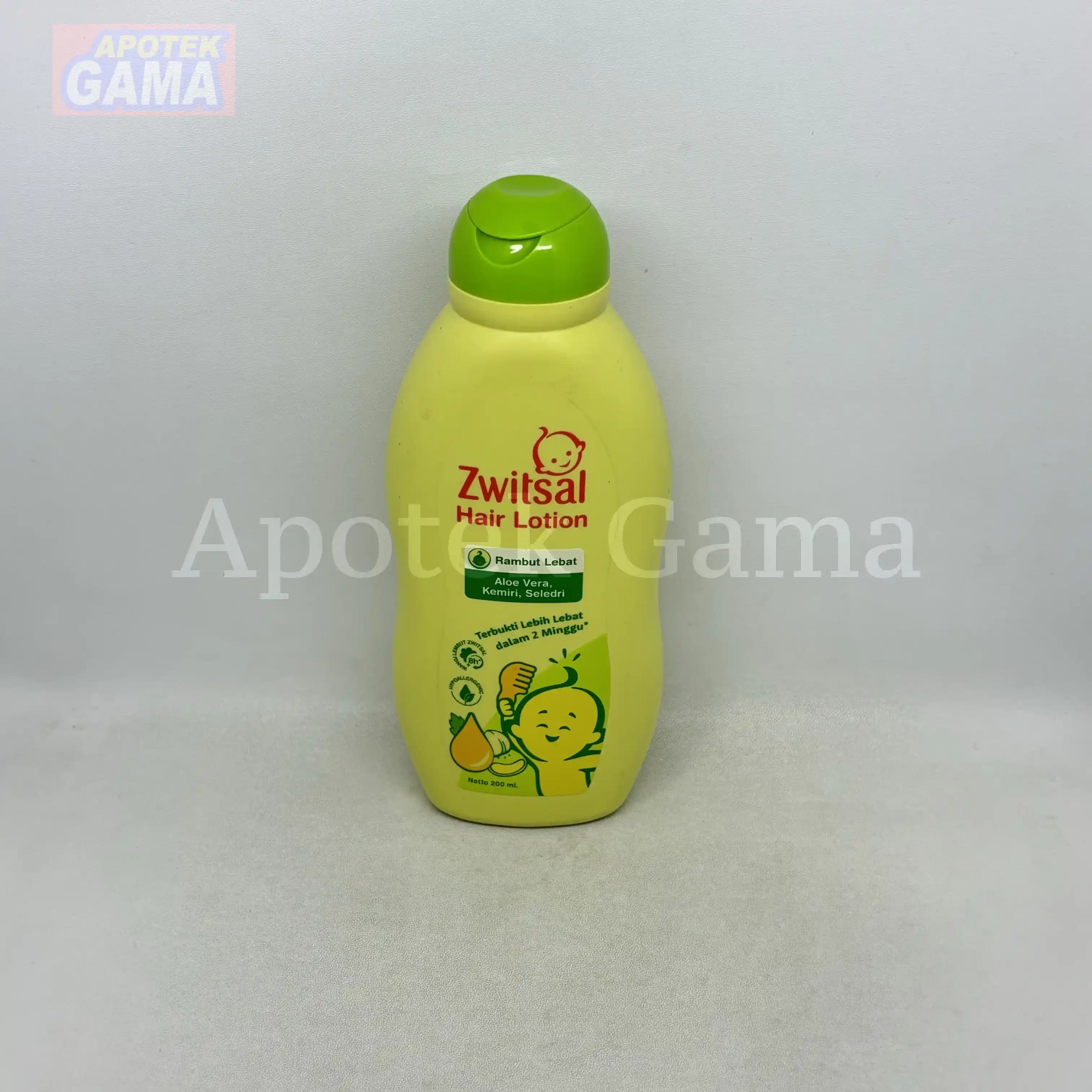 ZWITSAL BABY HAIR LOTION NATURAL AVKS 200 ML 2