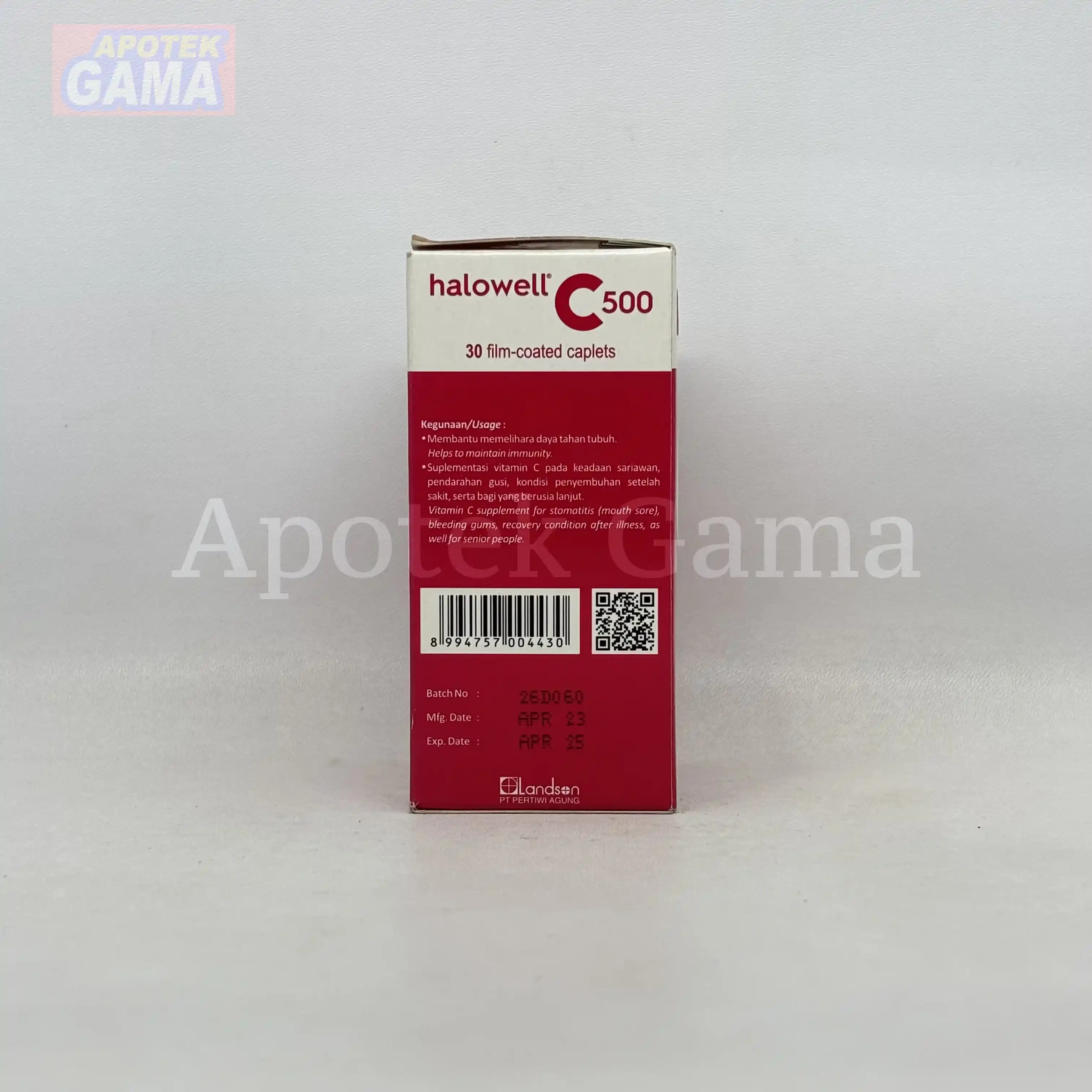 HALOWELL VIT C 500