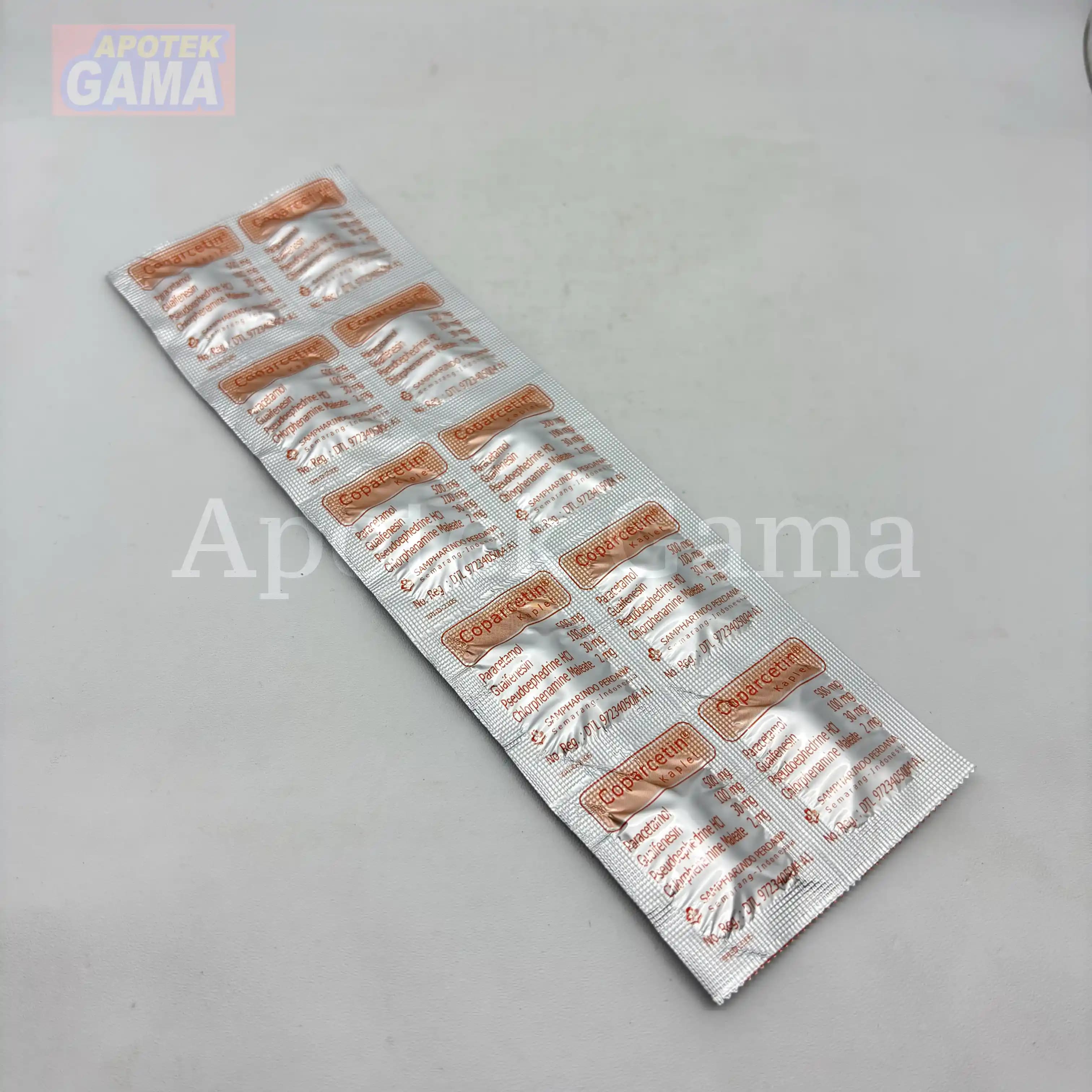 COPARCETIN TAB/100 3