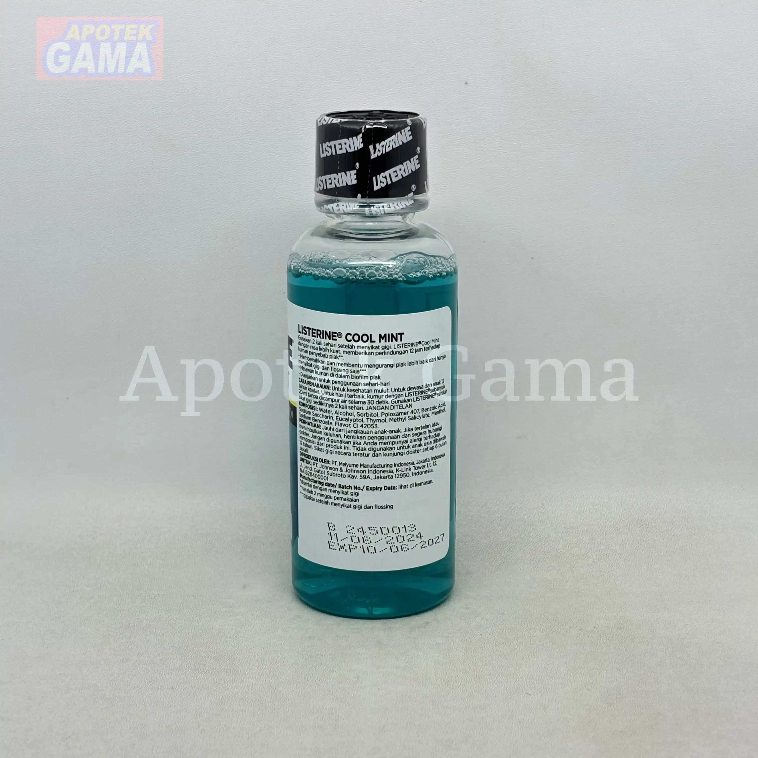 LISTERINE COOL MINT 100ML CRC 3