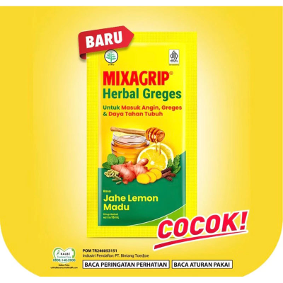MIXAGRIP HERBAL GREGES SACHET