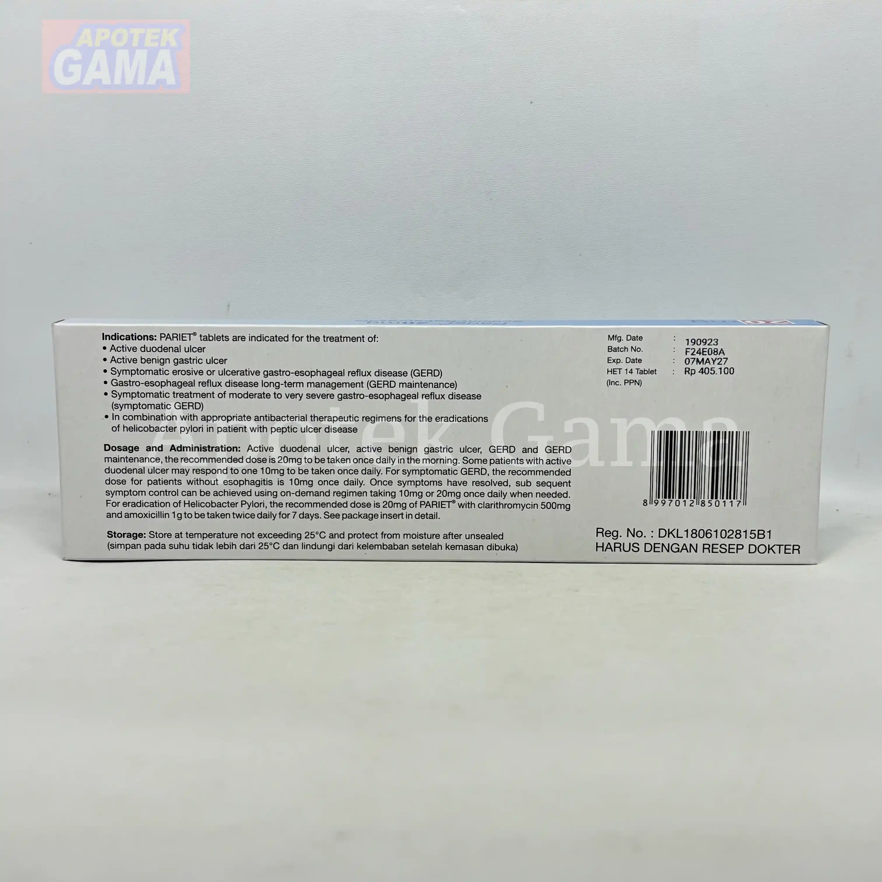 PARIET TAB 20 4