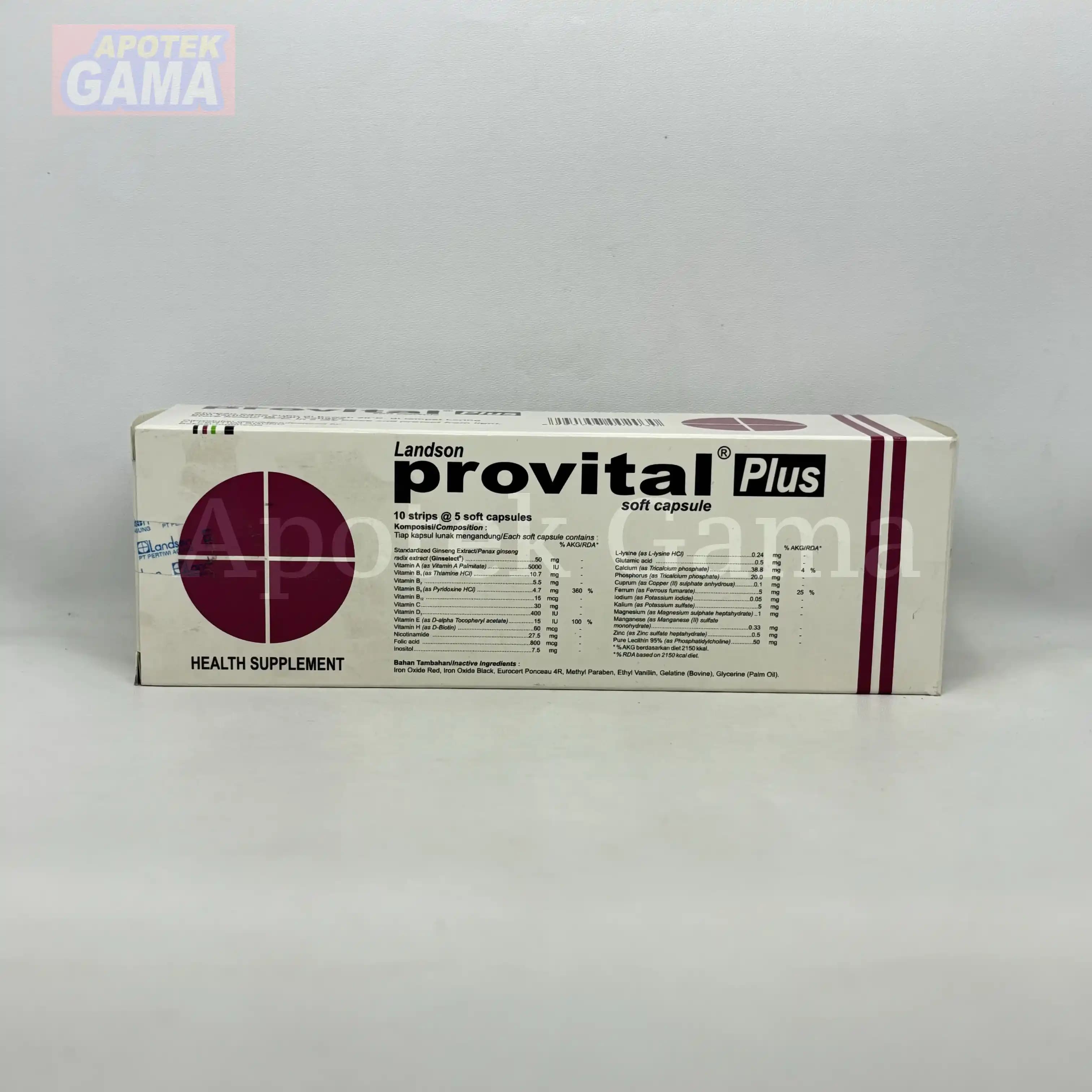 PROVITAL PLUS CAP 4