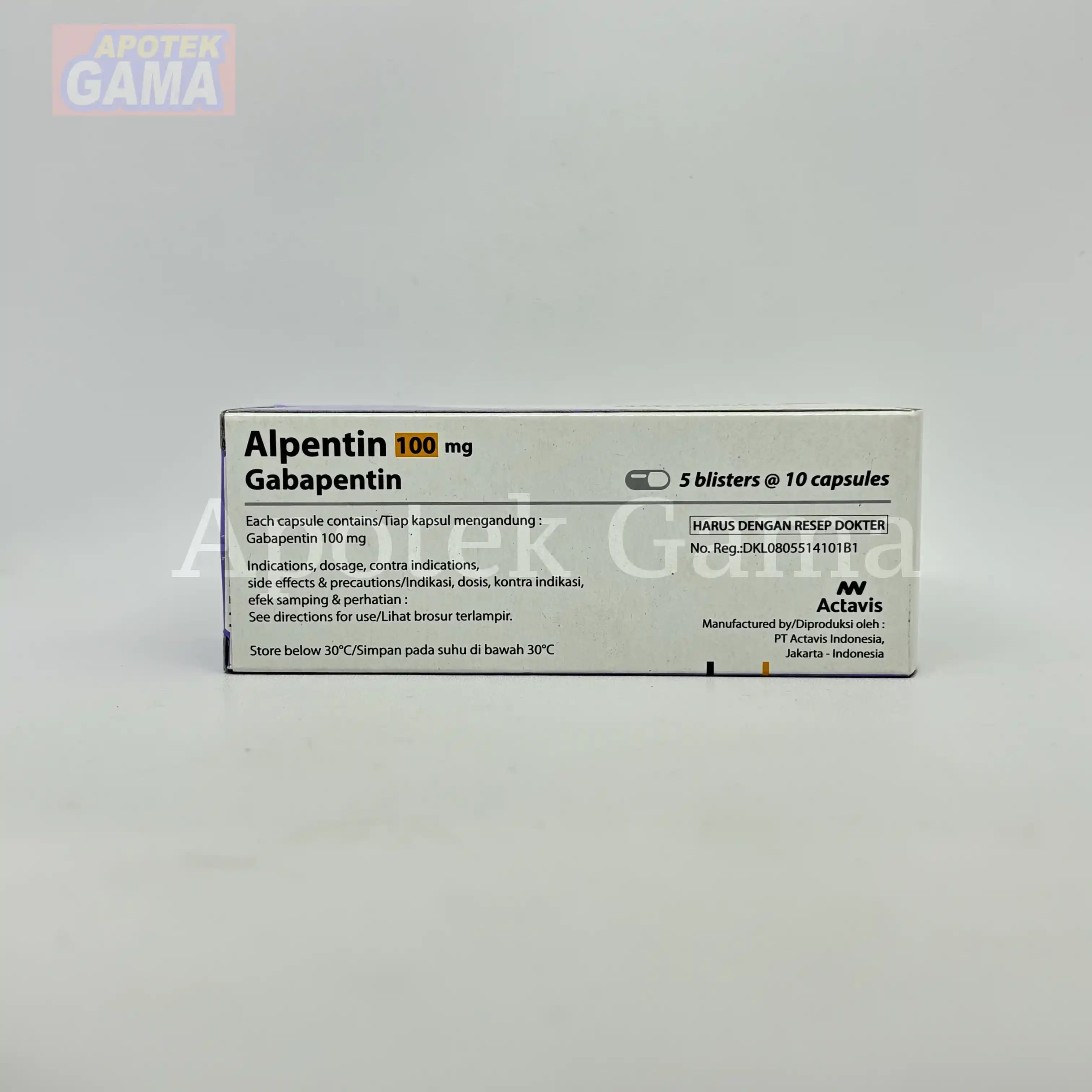 ALPENTINE CAP 100 MG 4