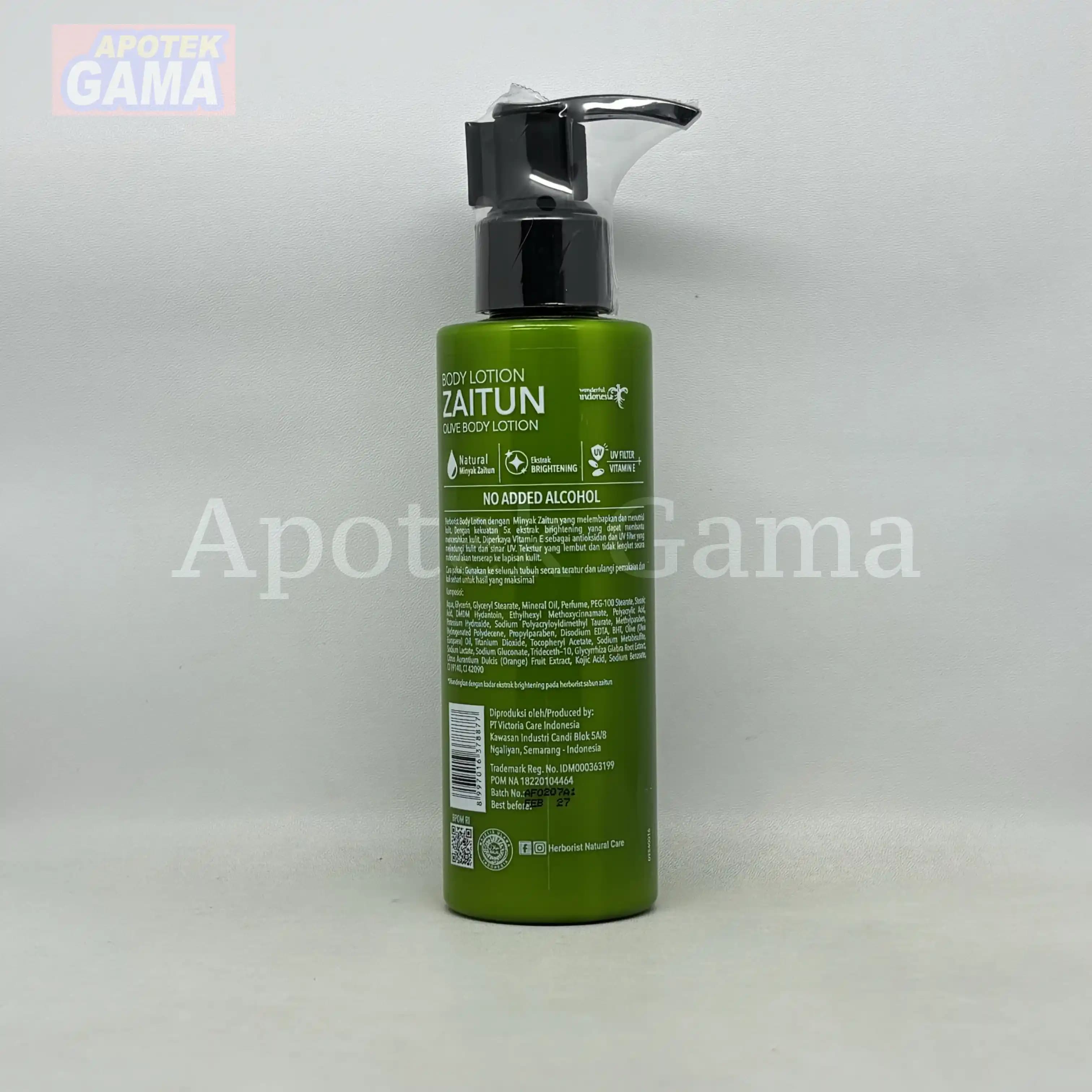 HERBORIST BODY LOTION ZAITUN 145 ML 5