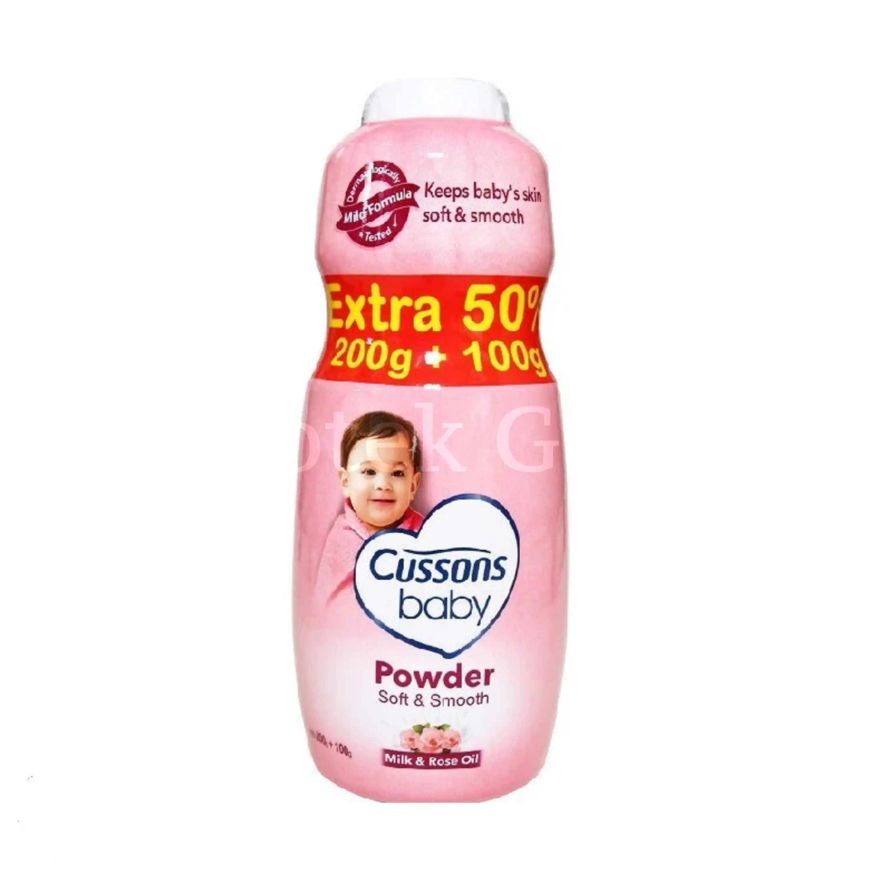 CUSSONS BABY POWDER SOFT & SMOOTH 200 GR