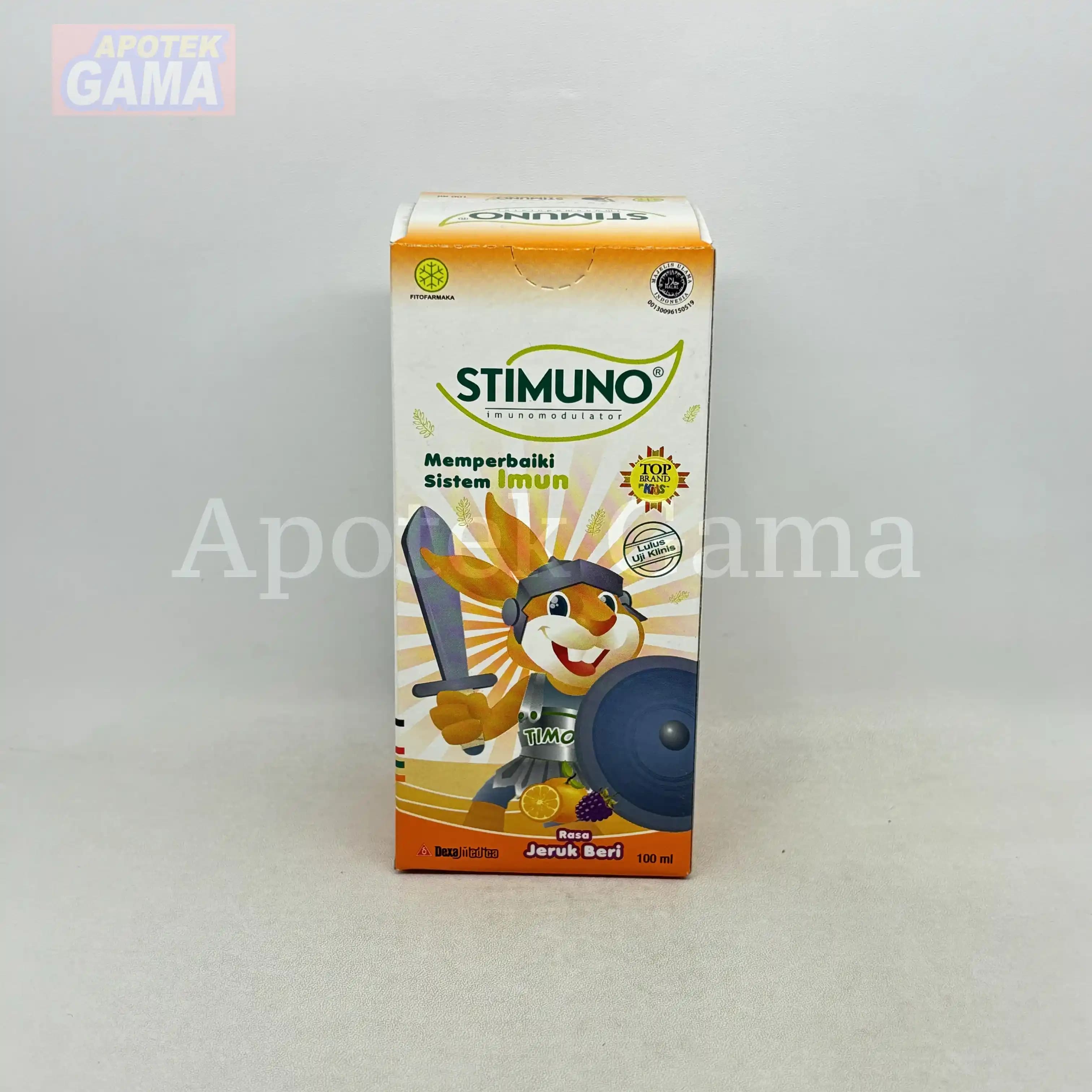 STIMUNO SYR ORANGE BERRY 100 ML 3
