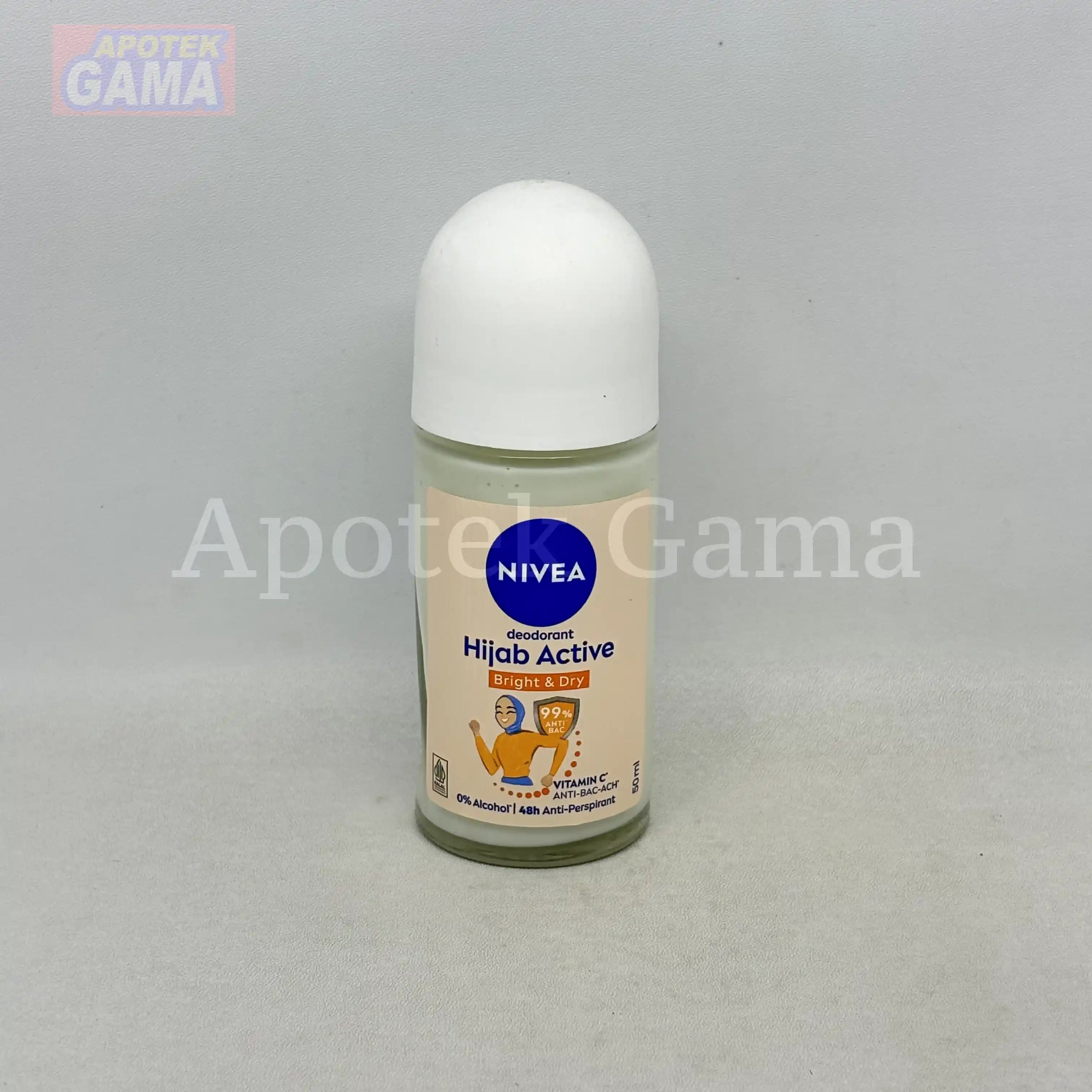 NIVEA DEODORANT BRIGHTENING HIJAB SOFT SHAVE LESS 50ML 2