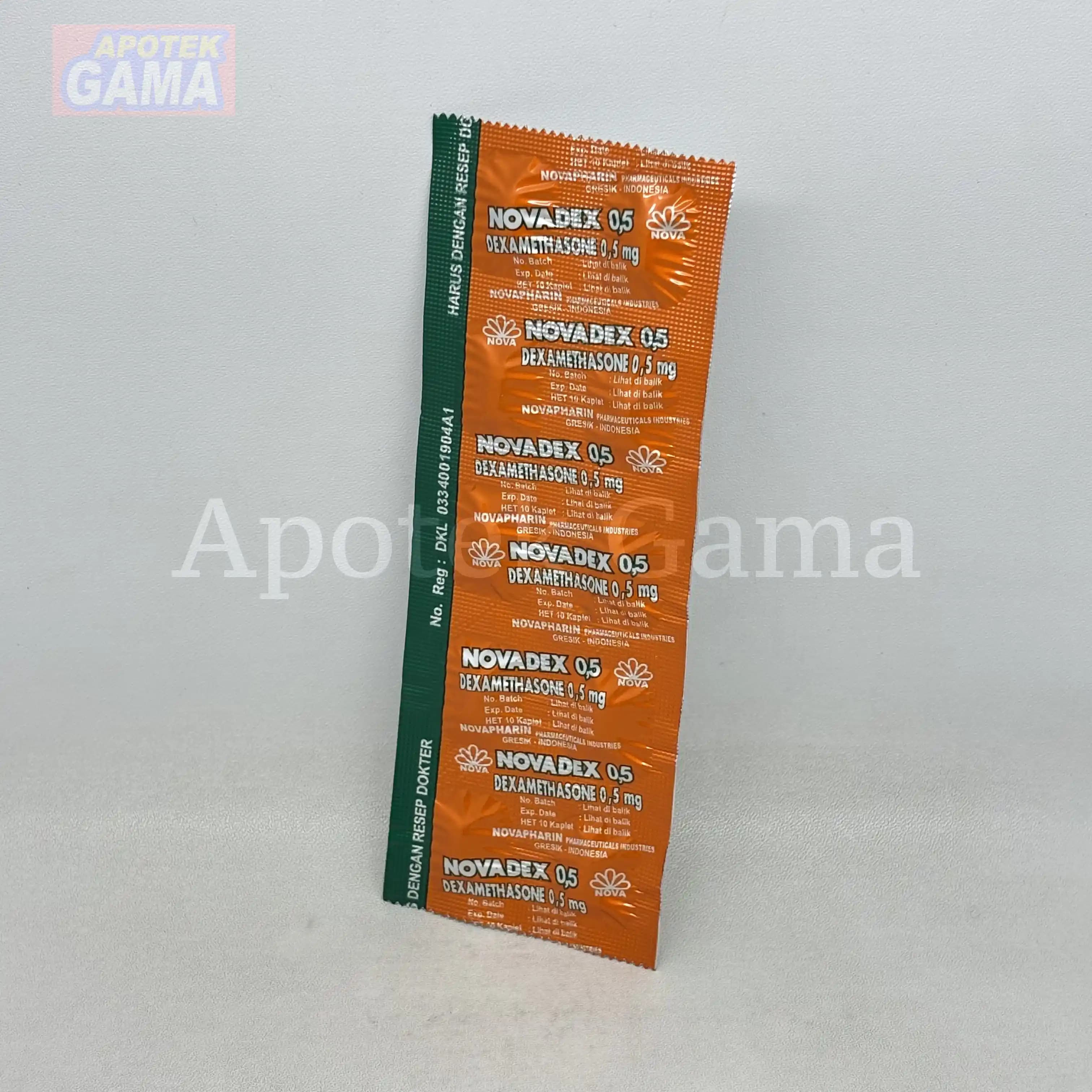 NOVADEX KAP 0.5MG 3