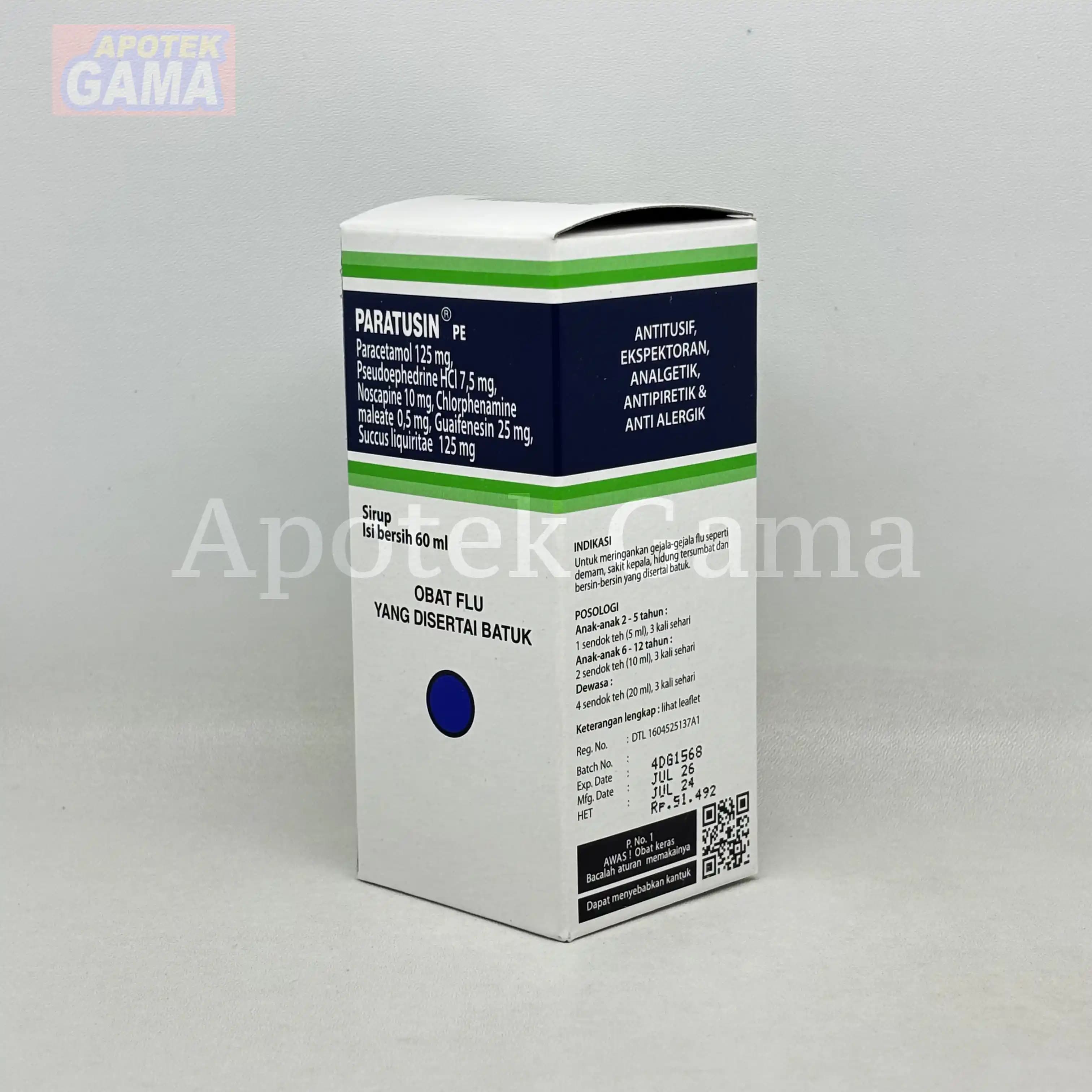 PARATUSIN SYR 60  ML 4
