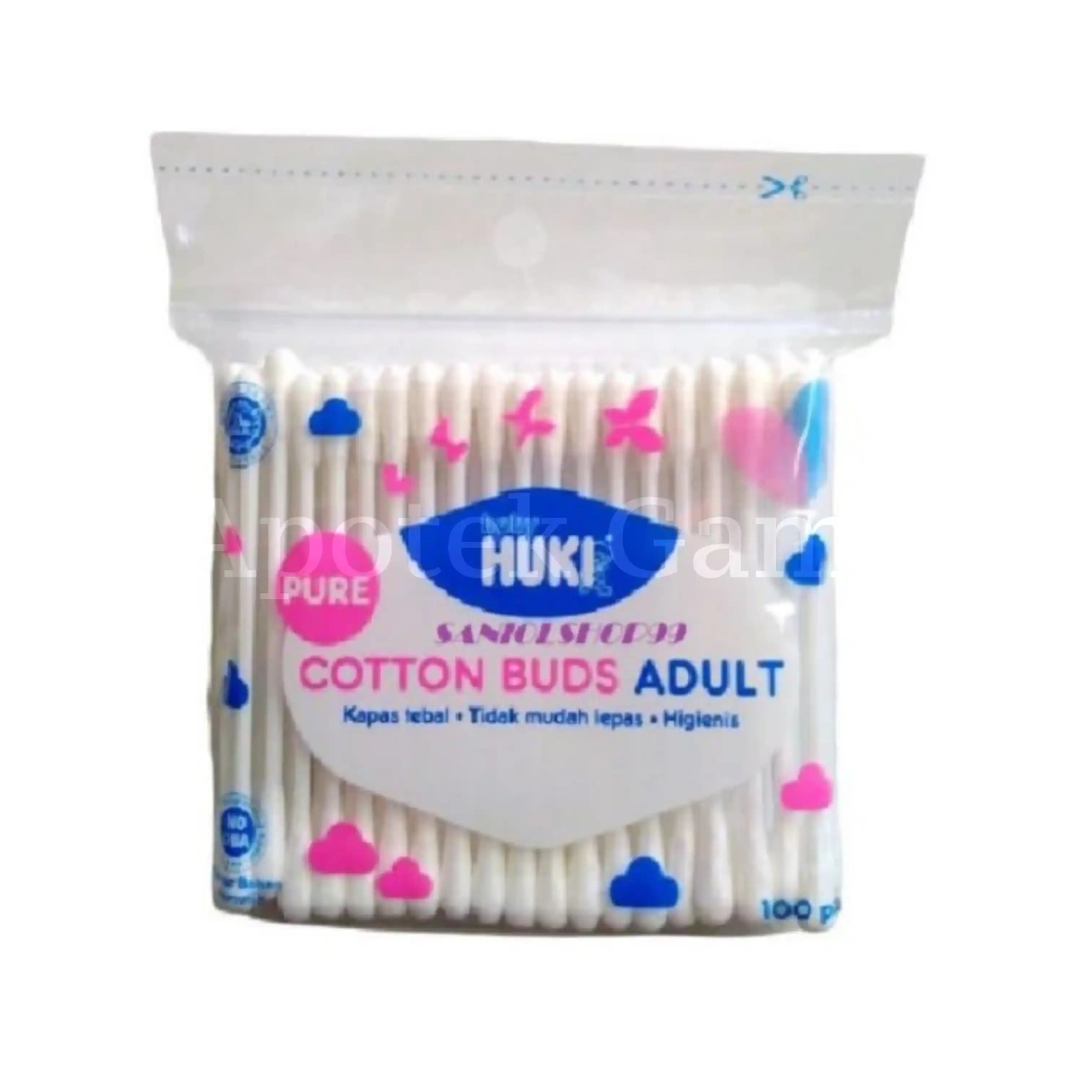 HUKI COTTON BUDS ADULT 50+10S CI 0009