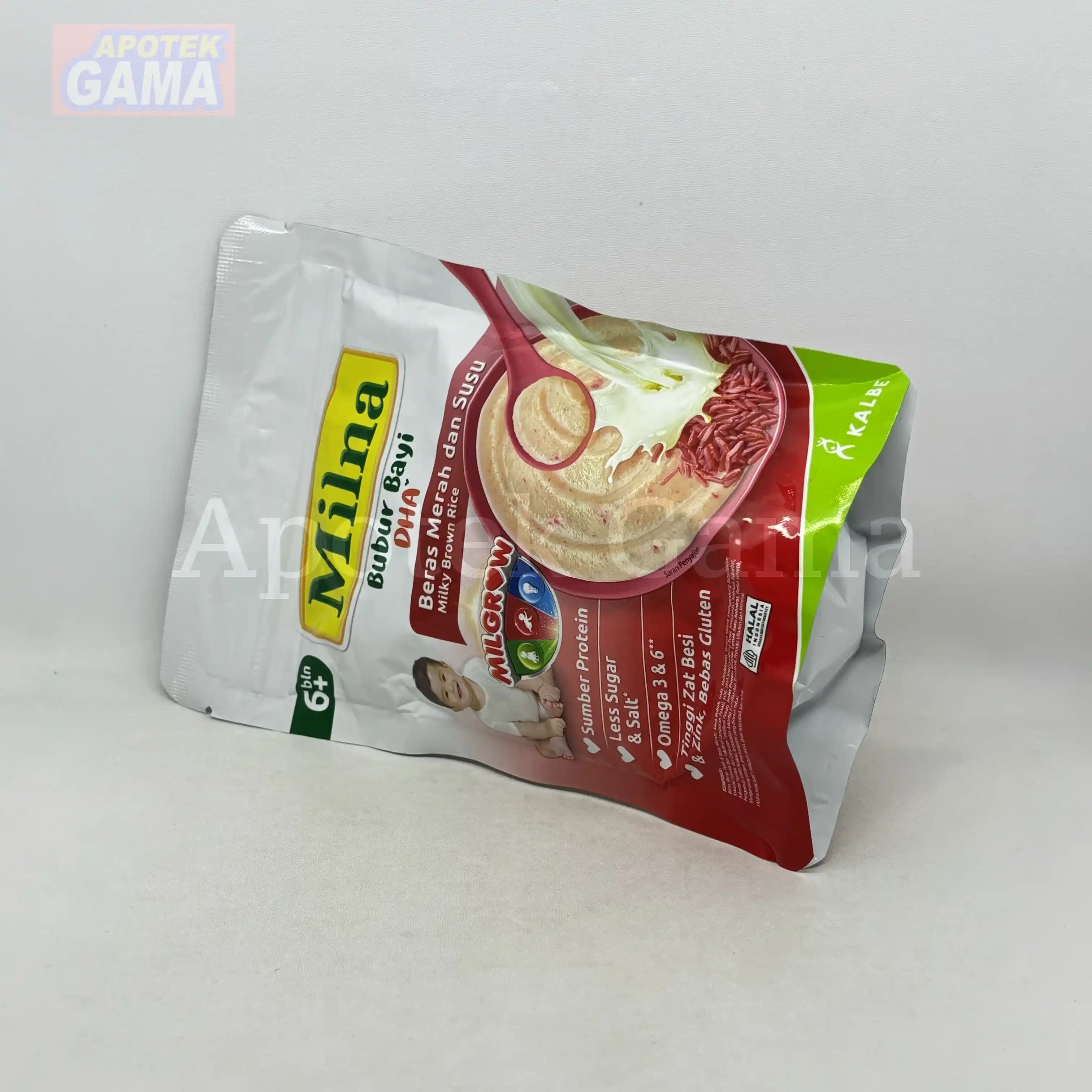 MILNA BUBUR BAYI 6+ BERAS MERAH 120G