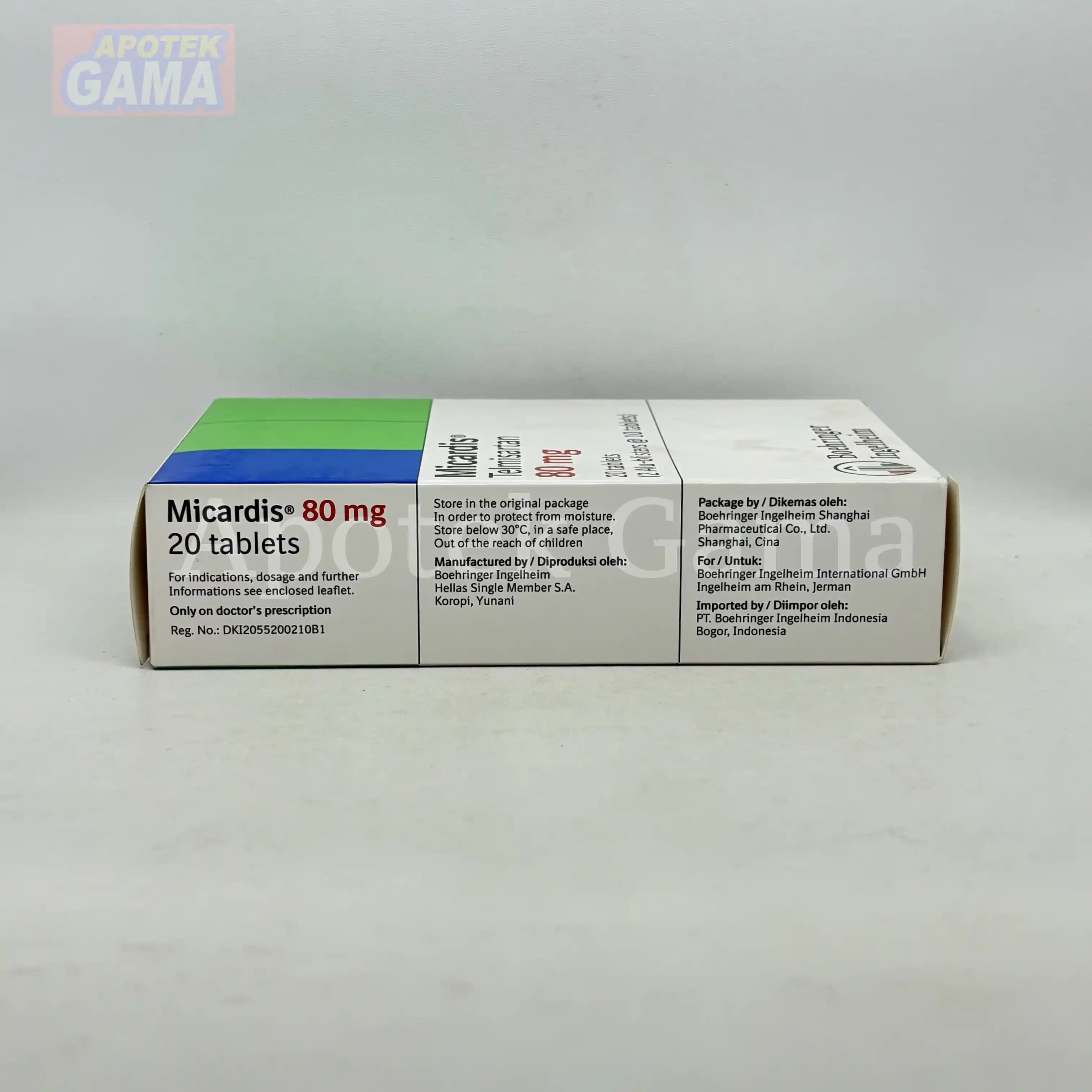 MICARDIS TAB  80MG 4