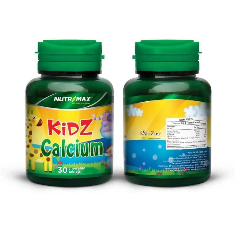 NUTRIMAX KIDZ CALCIUM 30S 4