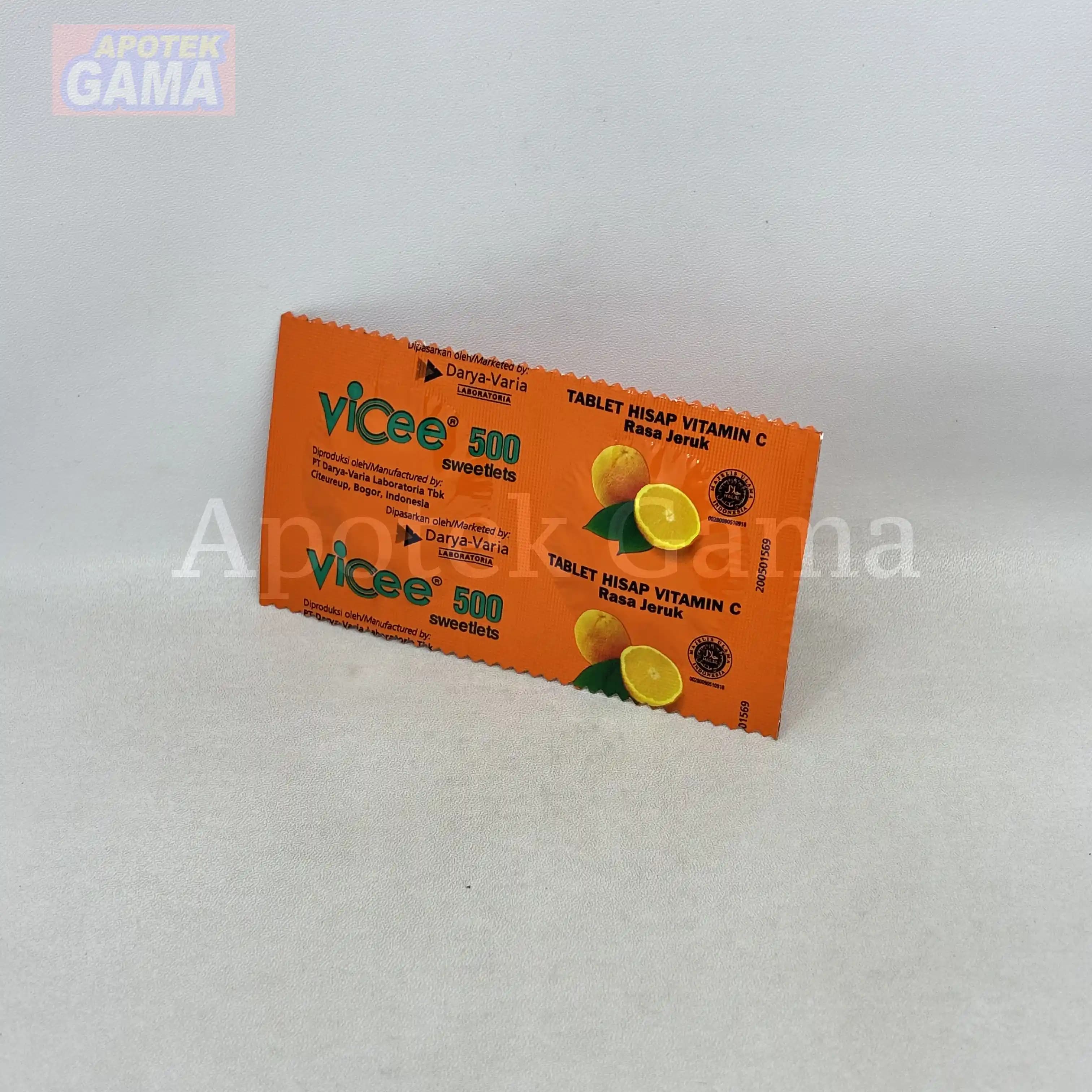 VICEE TABLET HISAP ORANGE 2S
