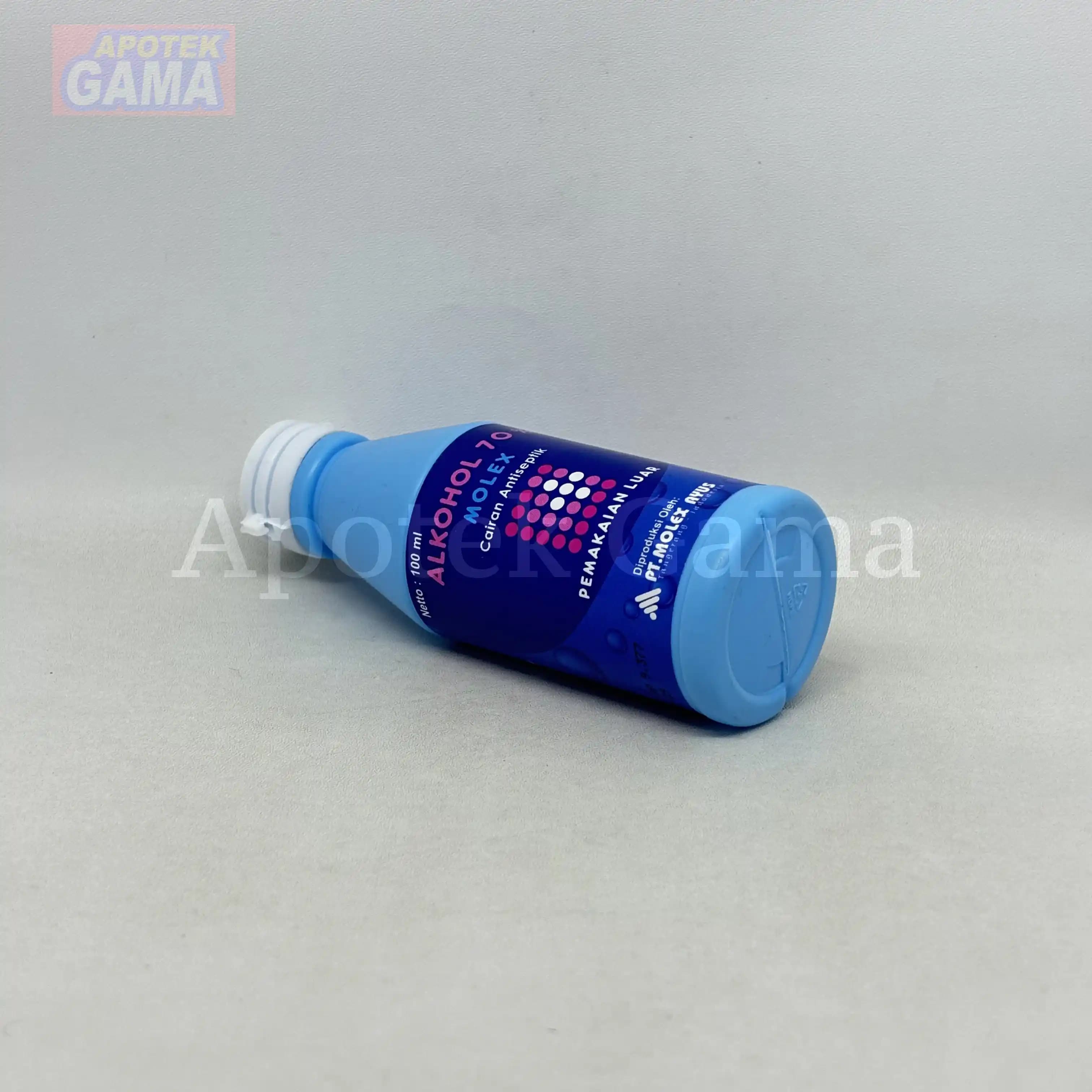 ALKOHOL 70% MOLEX 100 ML 5