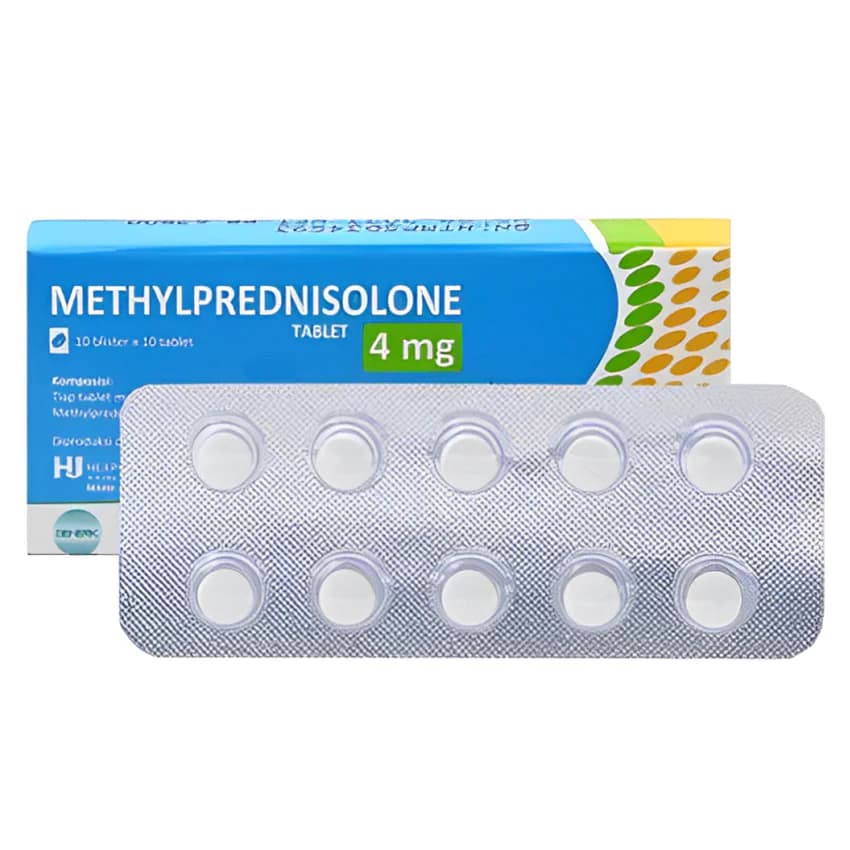 METHYLPREDNISOLONE TAB 4 (GEN) HJ