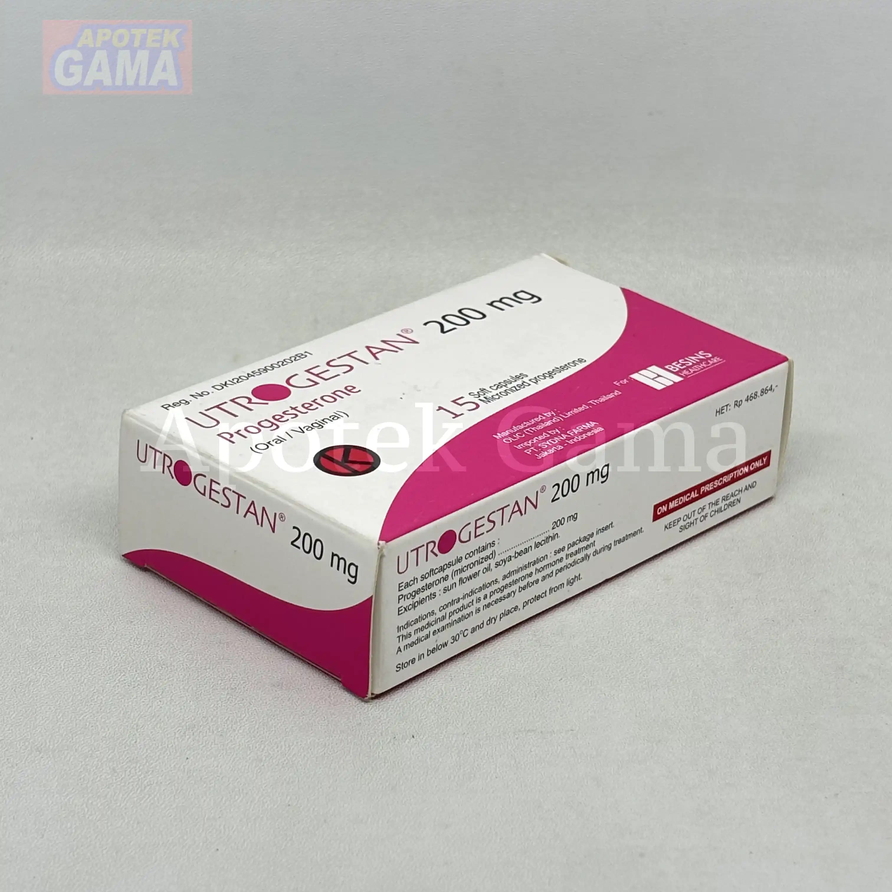 UTROGESTAN 200 MG 5