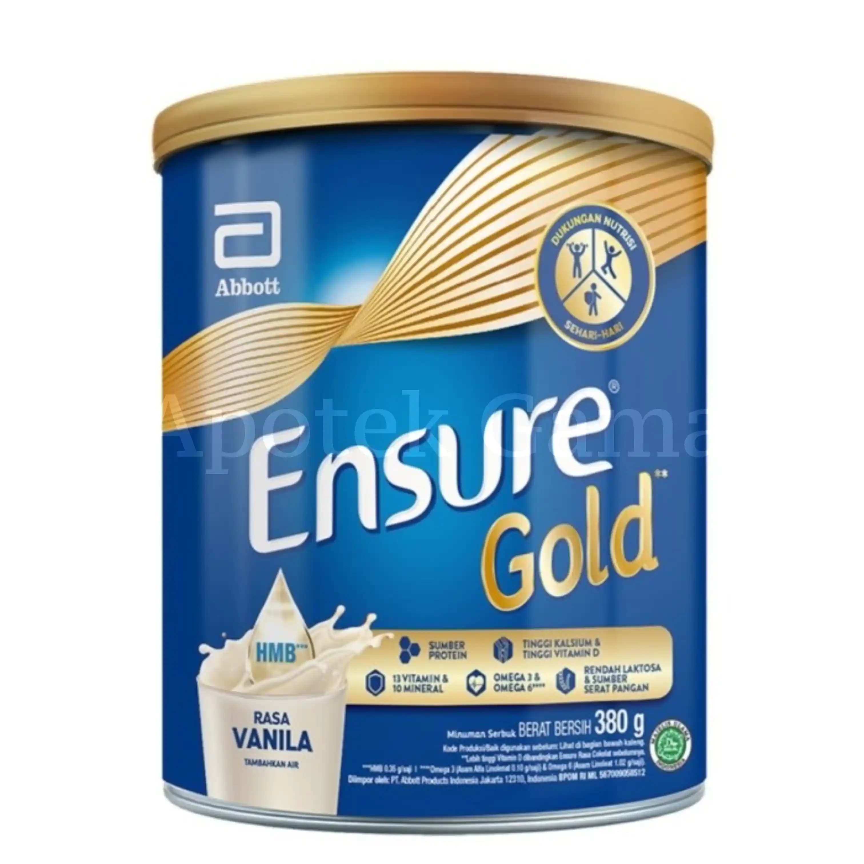 ENSURE GOLD VANILA 380 GRAM