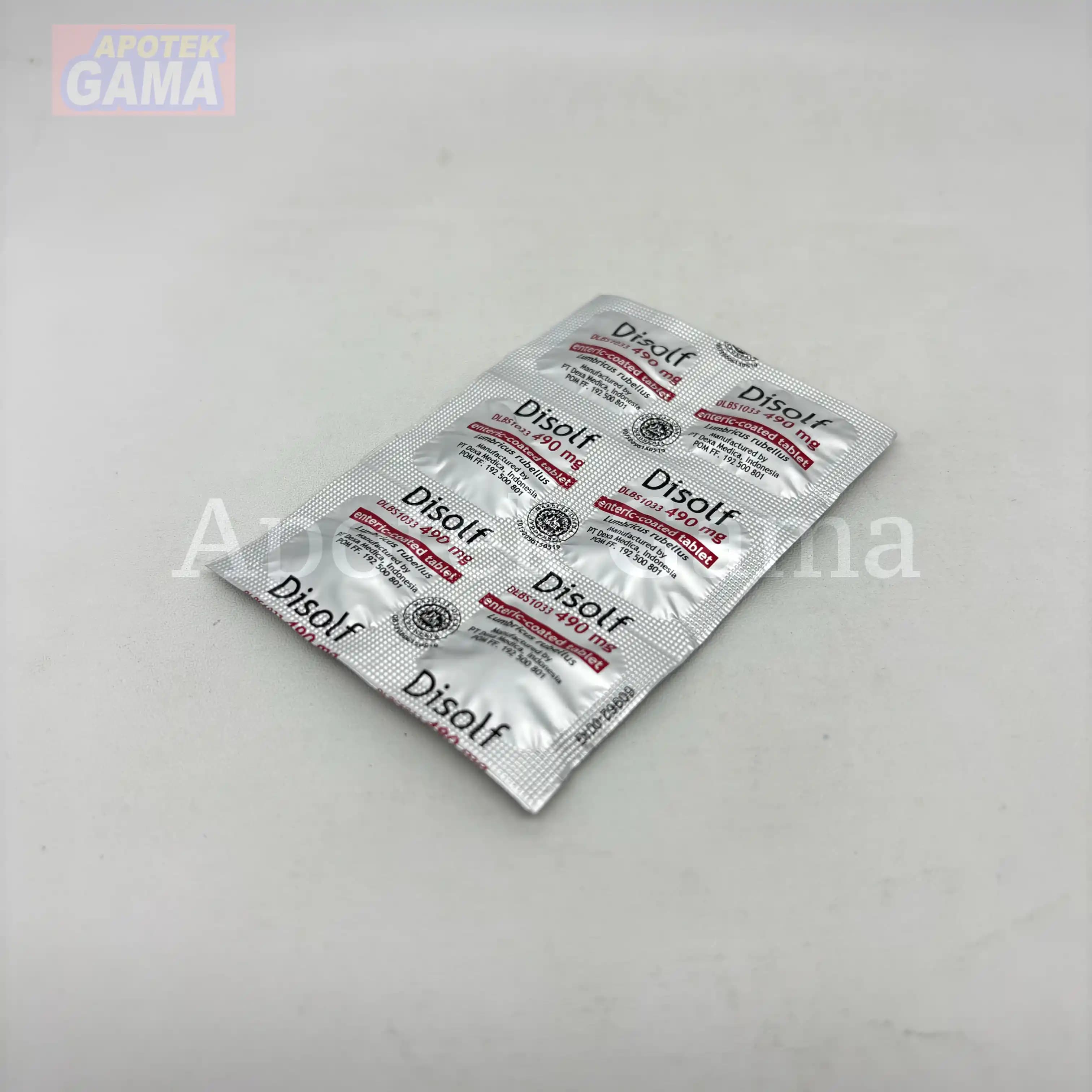DISOLF 490 MG 5