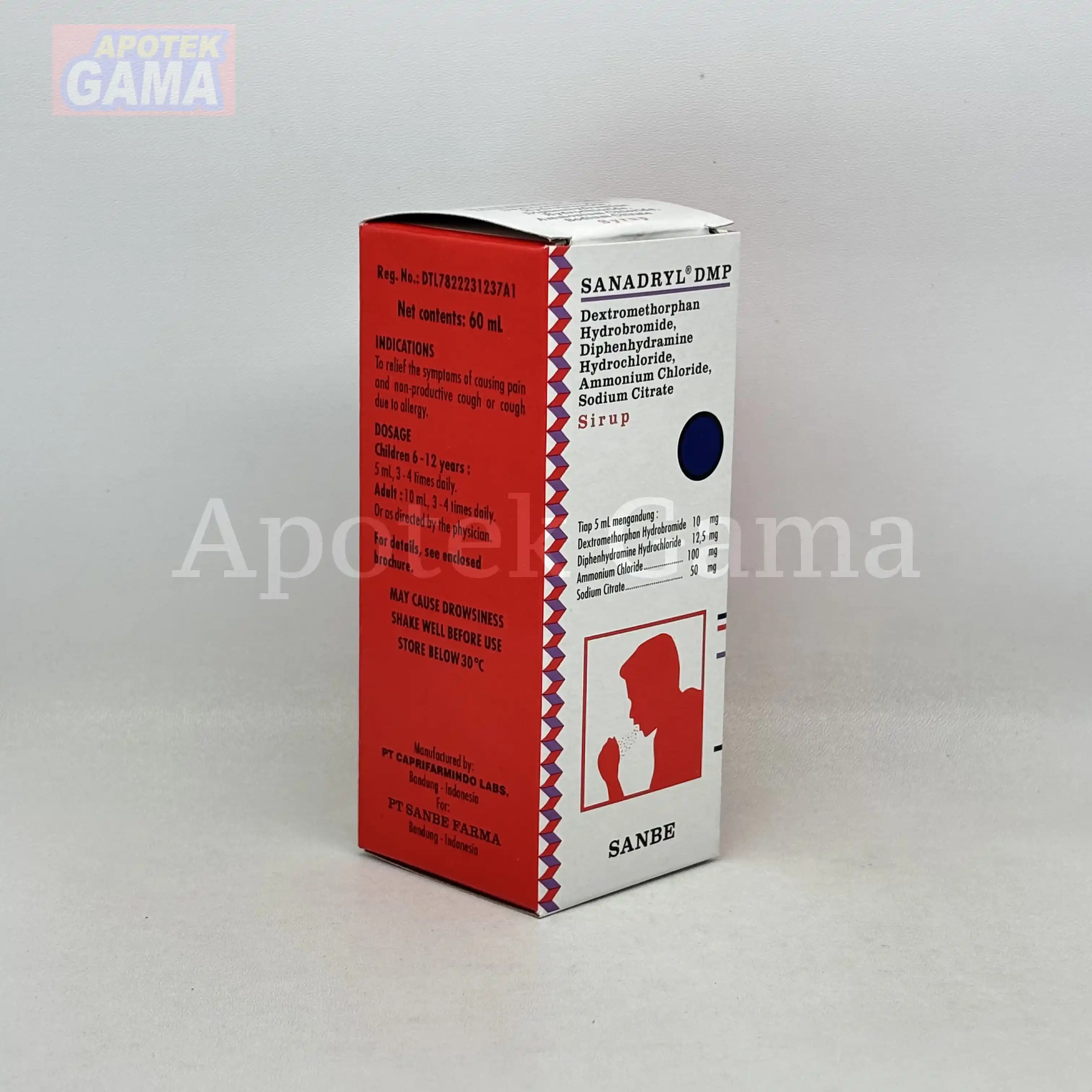 SANADRYL DMP 60ML