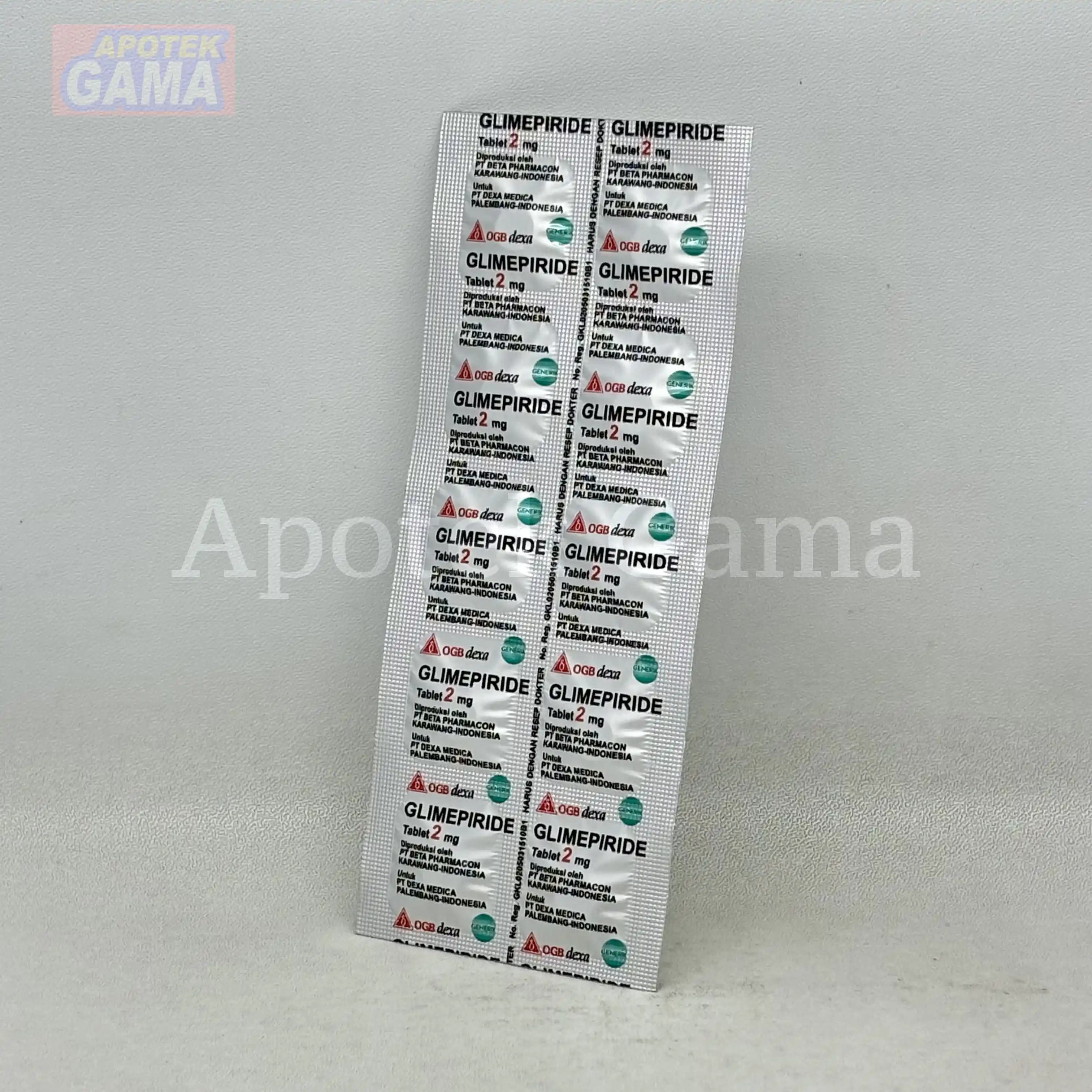 GLIMEPIRIDE 2 MG TAB 4