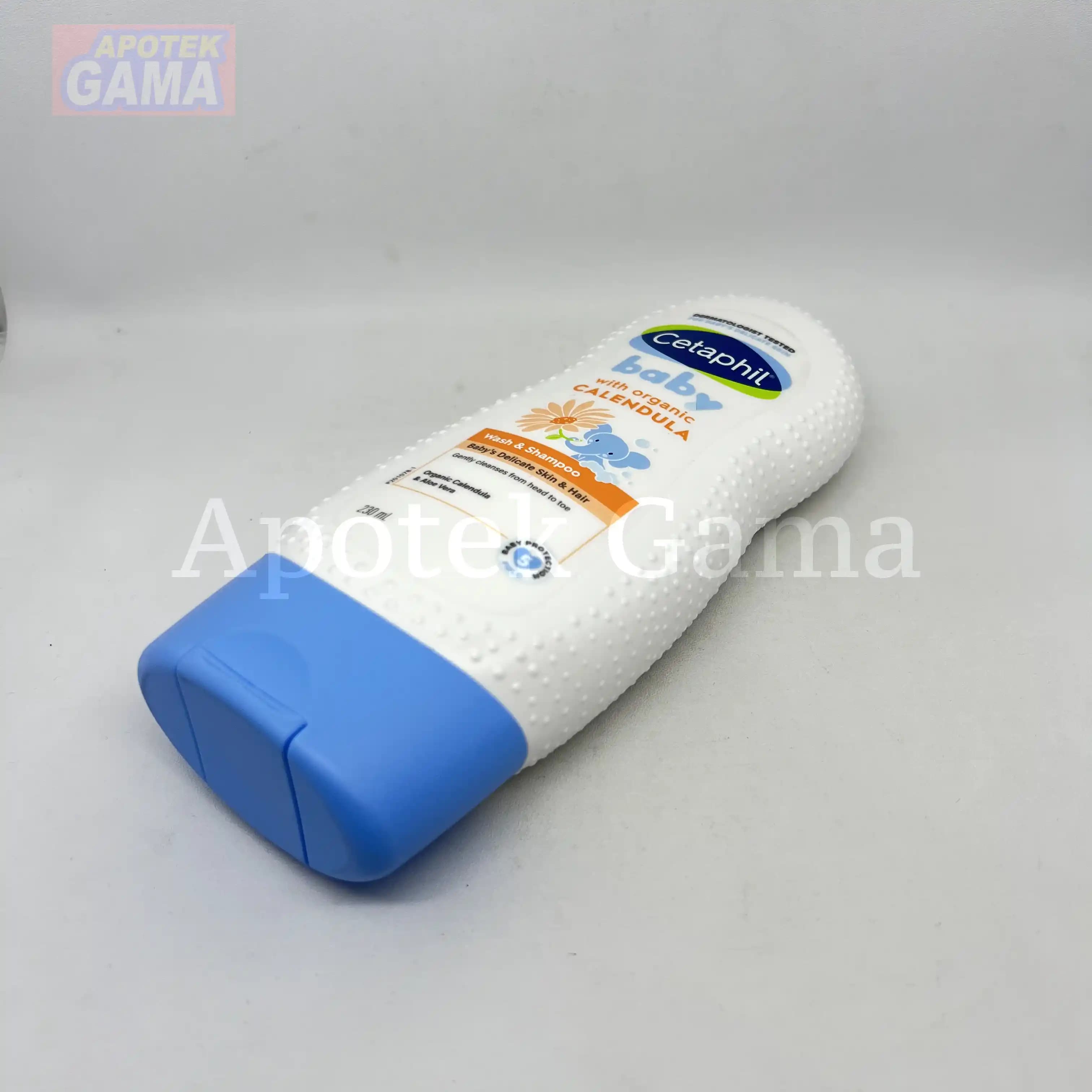 CETAPHIL BABY WASH & SHAMPOO WITH CALENDULA 230ML 2