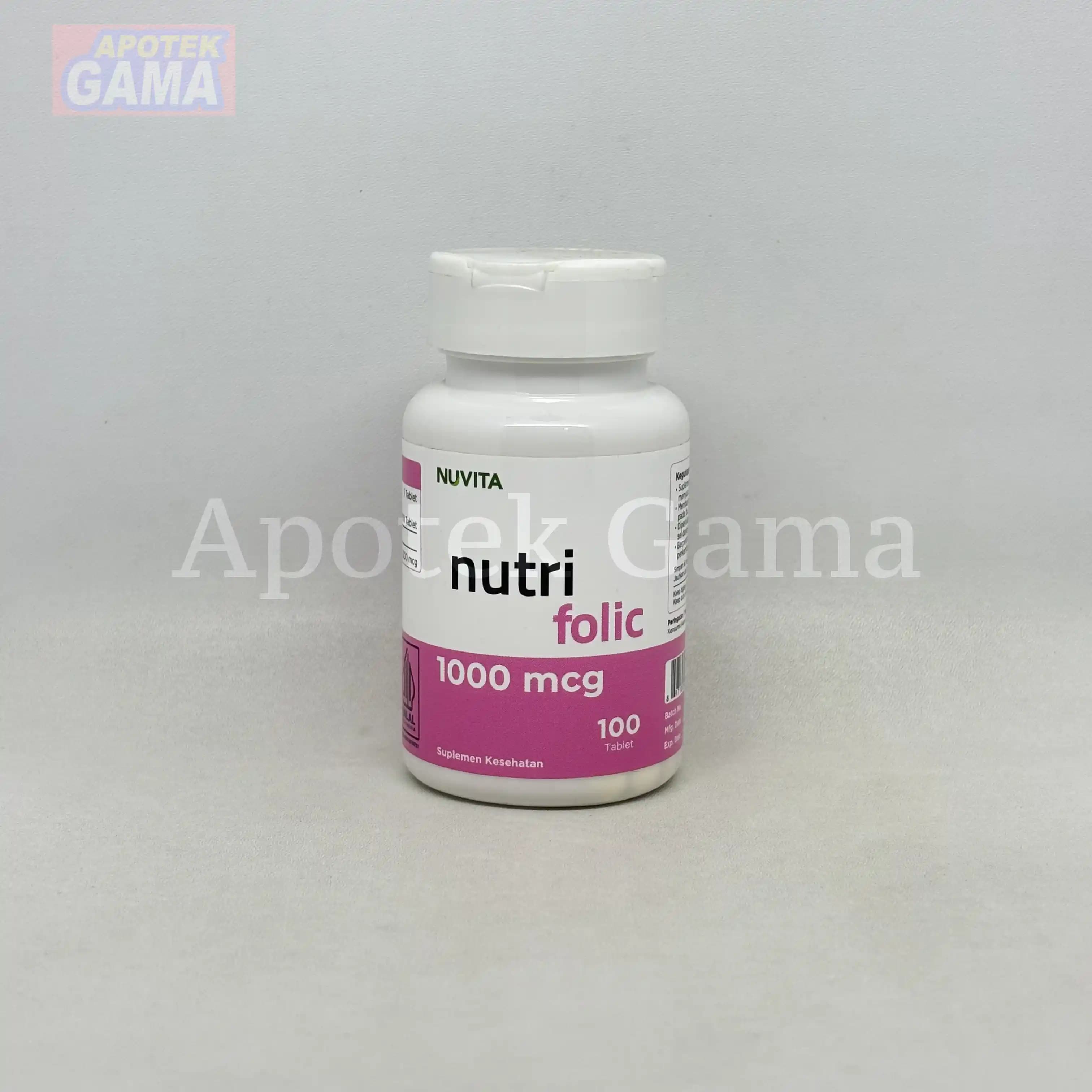NUVITA NUTRI FOLIC 1000 100S 2