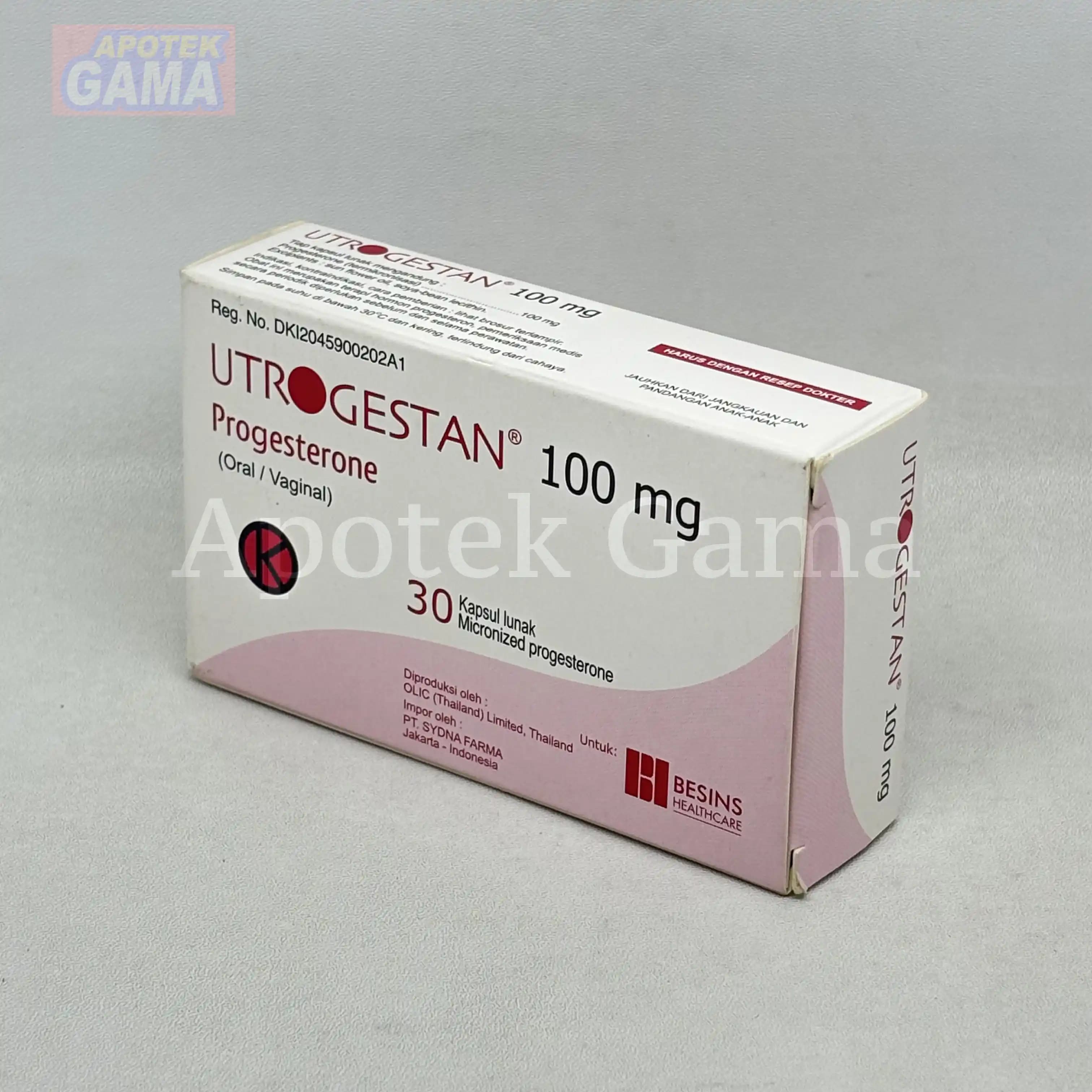 UTROGESTAN 100 MG